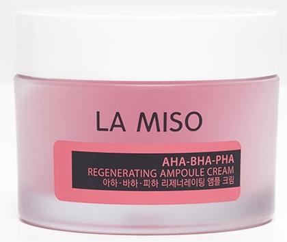 La Miso AHA-BHA-PHA Ампульный крем обновляющий с кислотами 50 мл