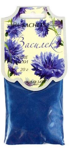 Новая заря Sachets Сухие духи-саше для шкафов и помещений Василек 20 гр