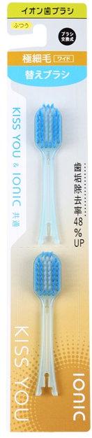 Hukuba Dental Ion Smart Сменные головки к ионной зубной щетке широкой средней жесткости 2 шт