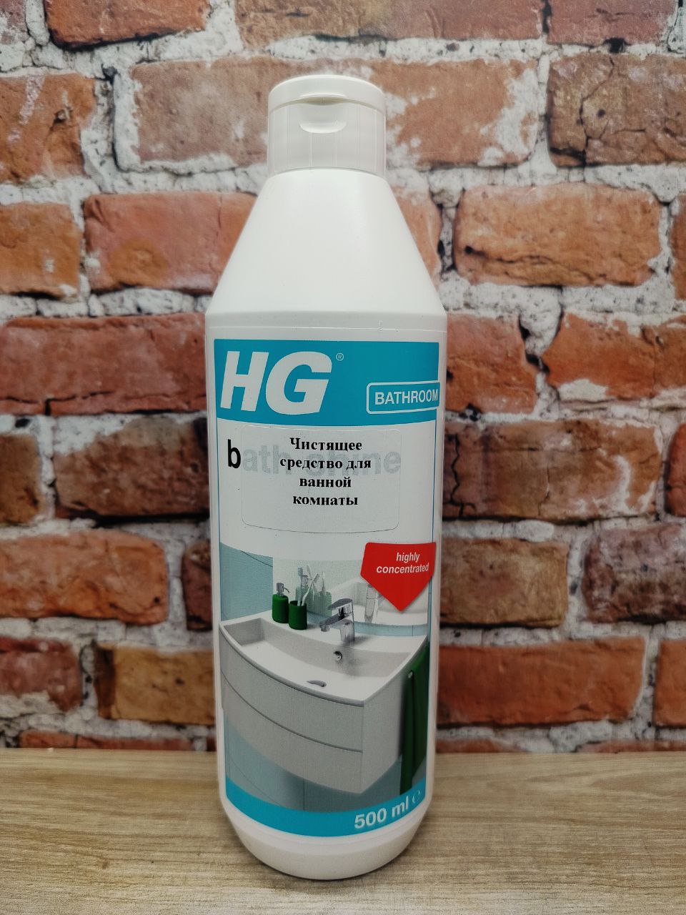 HG Чистящее средство для ванной комнаты 500 мл