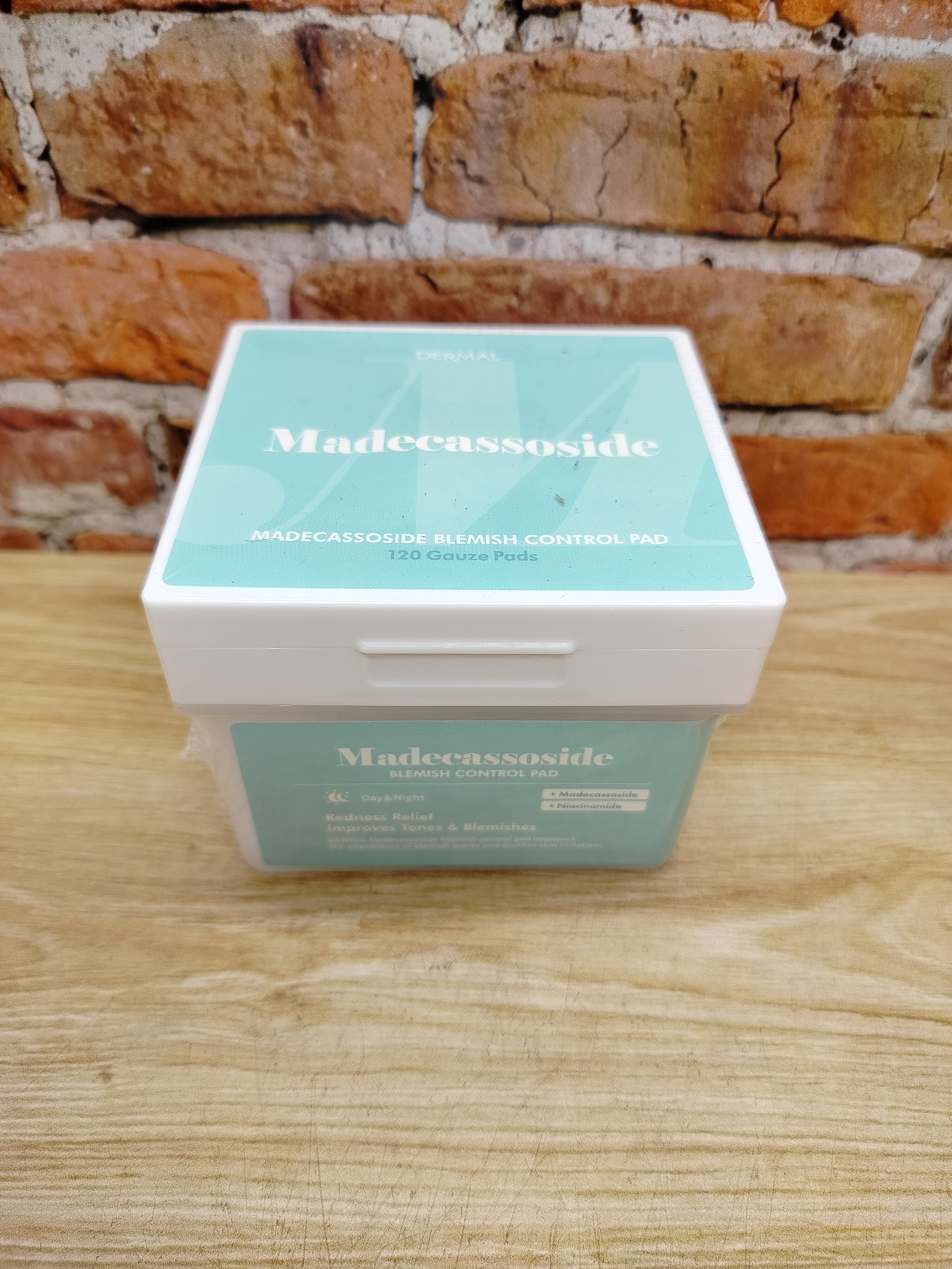 Dermal Madecassoside Blemish Control Pad Пэды корректирующие с экстрактом мадекоссосида и ниацинамидами 120 шт 200 мл