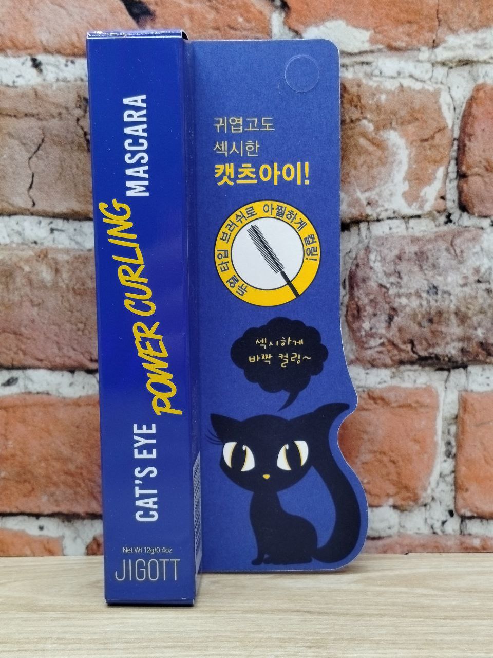 Jigott Cat's Eye Power Curling Mascara Тушь для ресниц покручивающая 12 гр
