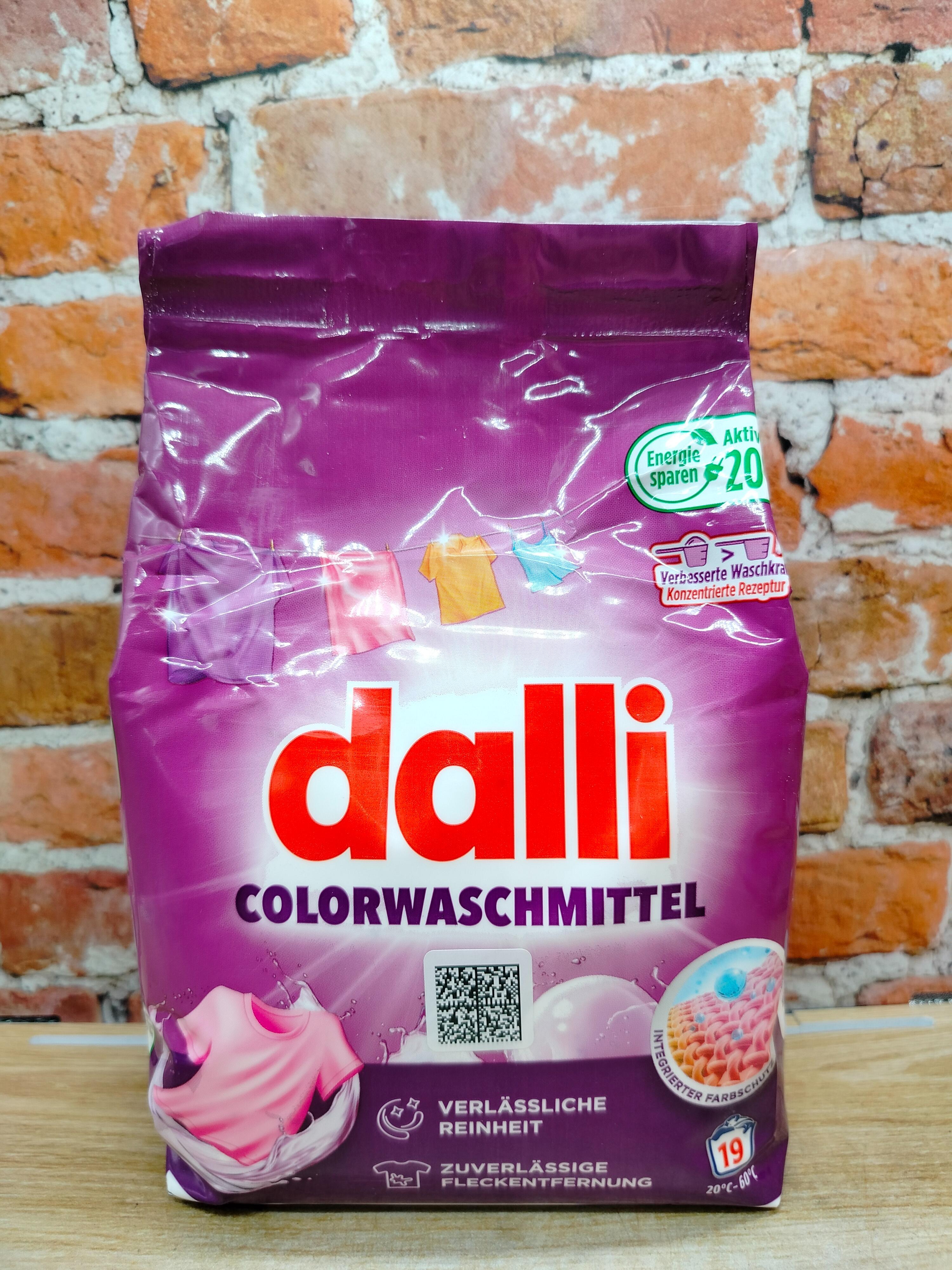 Dalli Color Стиральный порошок для цветного 0,95 кг на 19 стирок