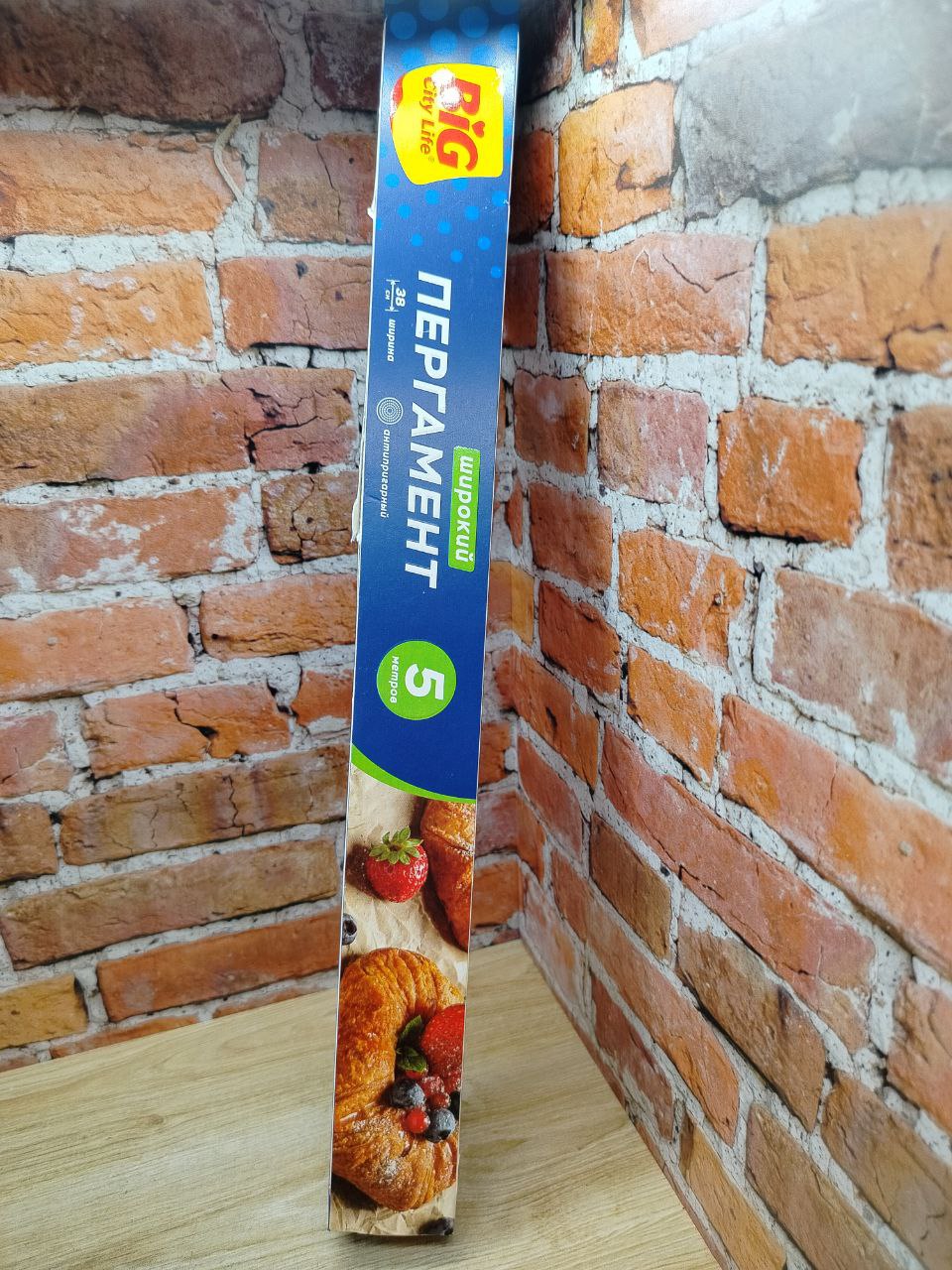 Big City Life Пергамент для выпечки широкий 5 м * 38 см