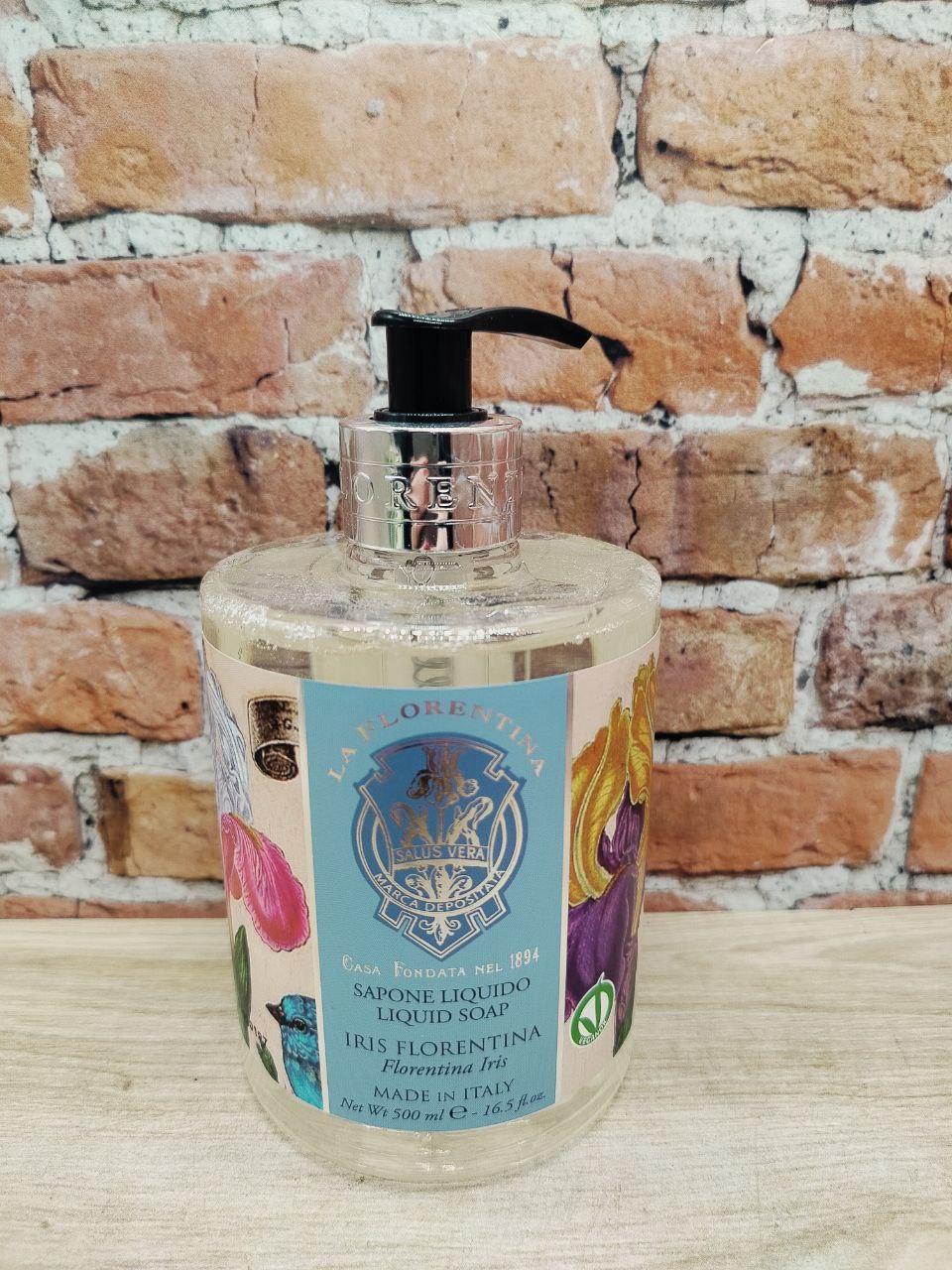 La Florentina Liquid Soap Iris Florentina Жидкое мыло с оливковым маслом и экстрактом флорентийского ириса 500 мл