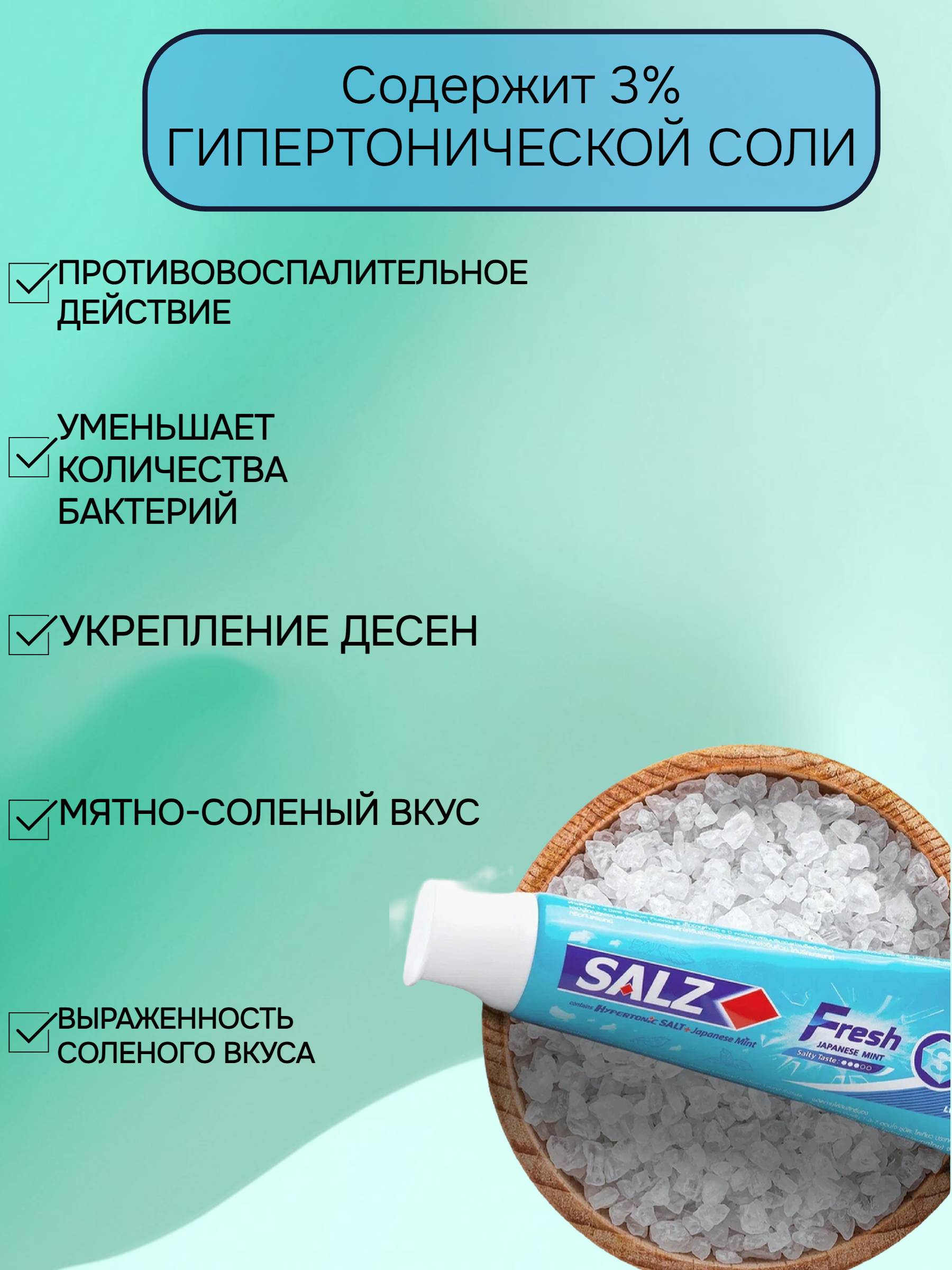 Lion Salz Fresh Зубная паста 80 гр