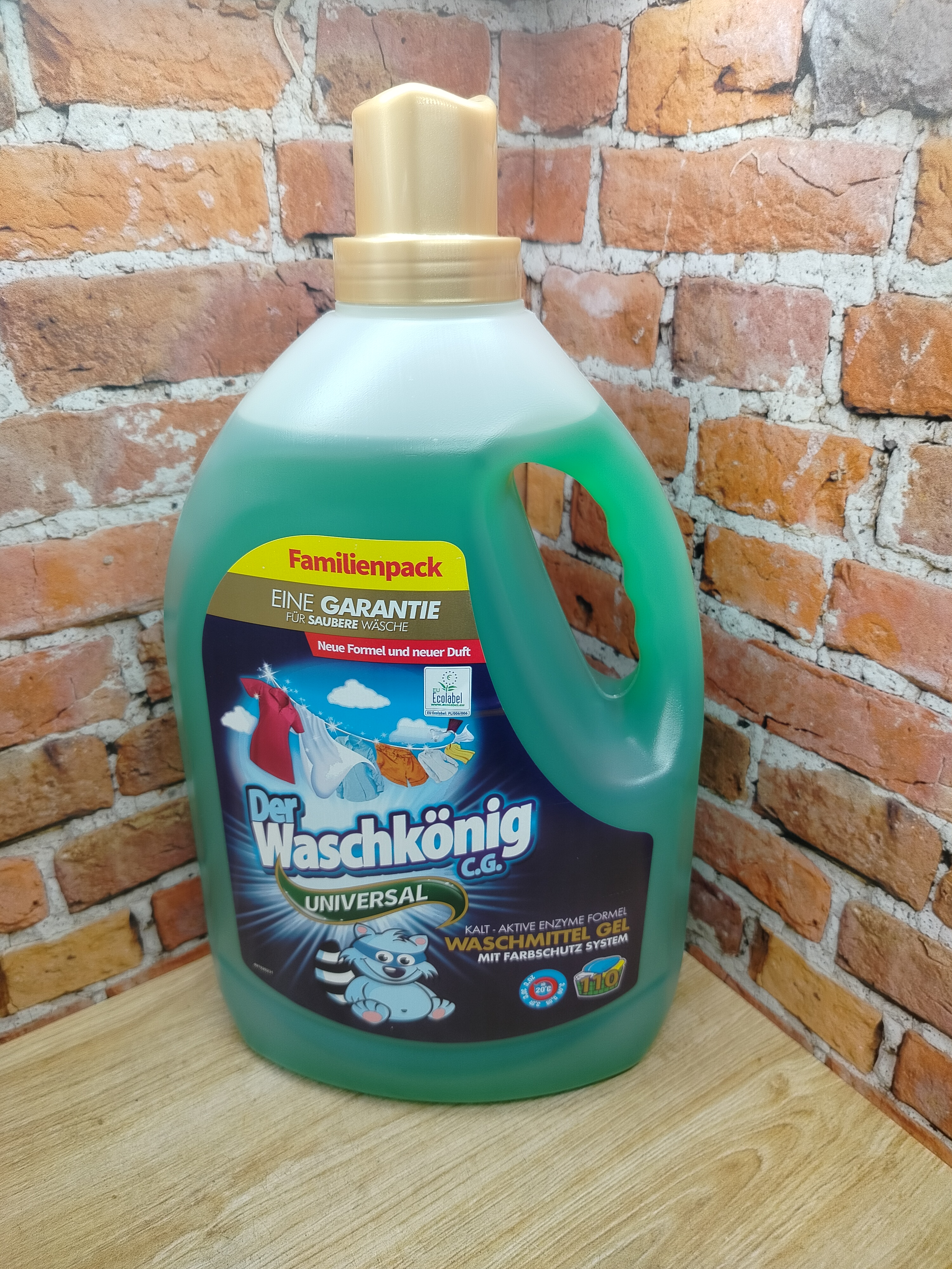 Der Waschkonig C.G. Waschmitel Gel Universal Гель для стирки универсальный 3,305 л на 110 стирок