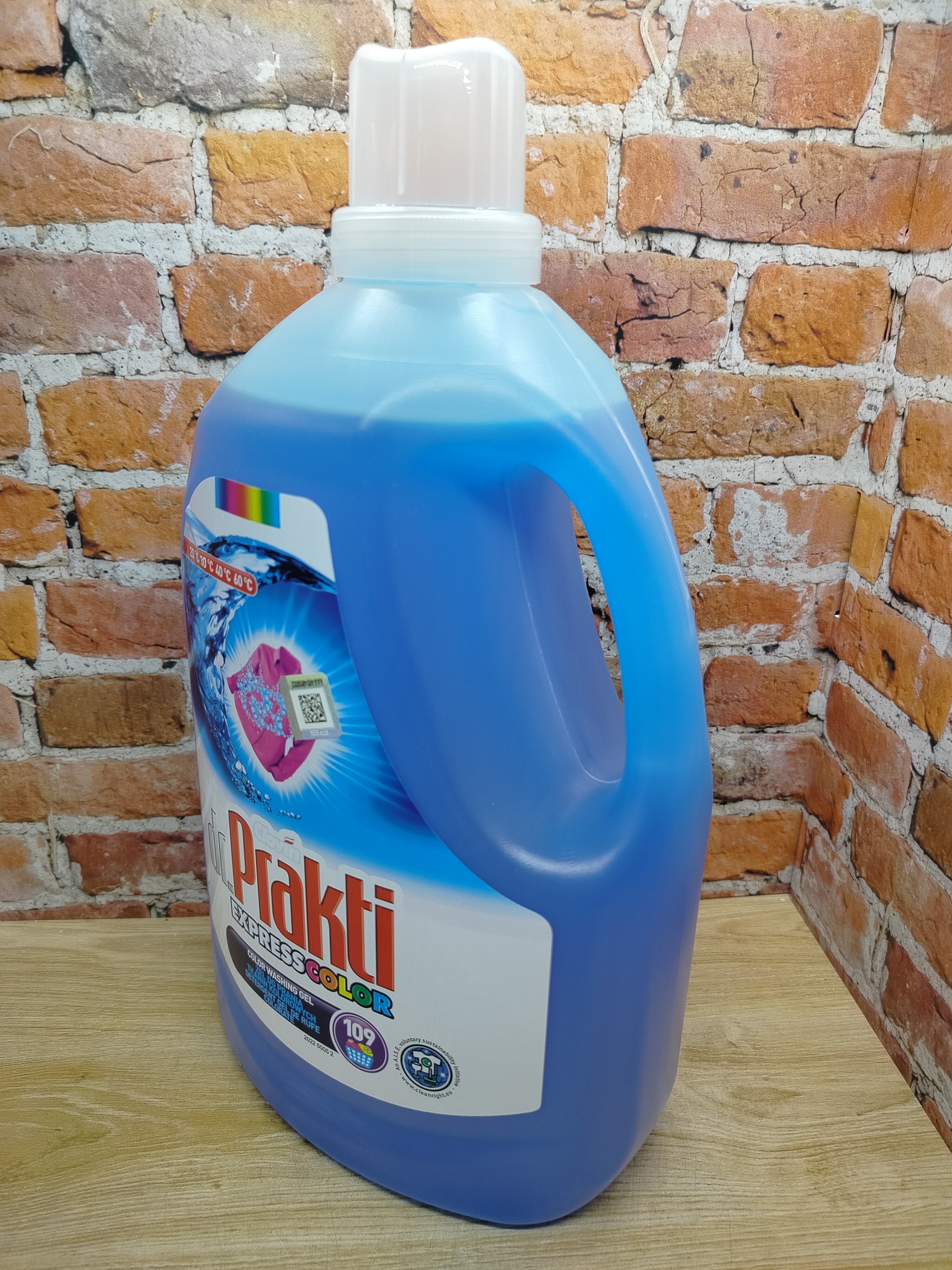 Clovin Dr. Prakti Express Color Гель для стирки цветного 3,27 л на 109 стирок