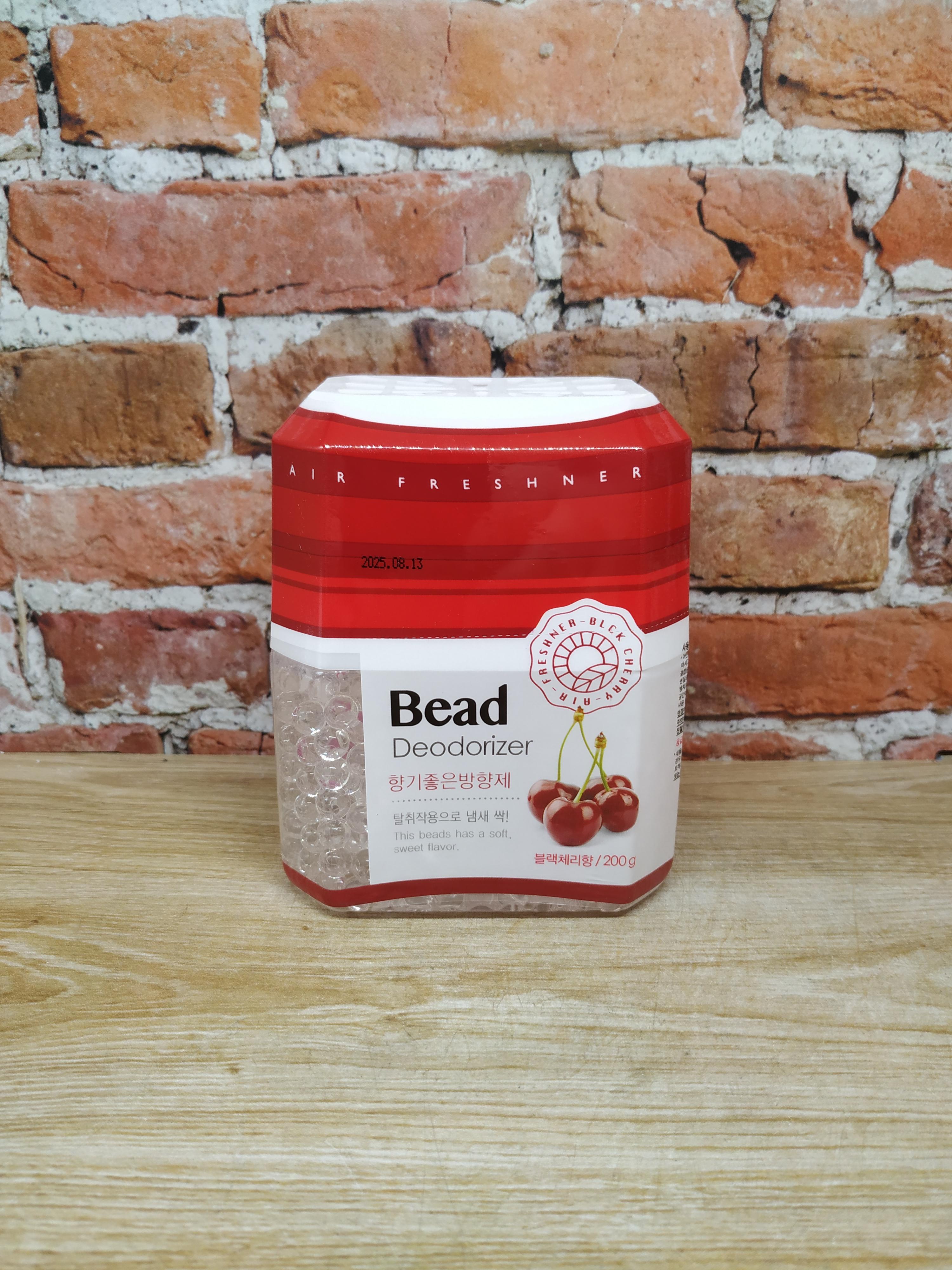 Happy Room Fragrant Bead Air Freshener Black Cherry Гелевый освежитель воздуха Вишня 200 гр