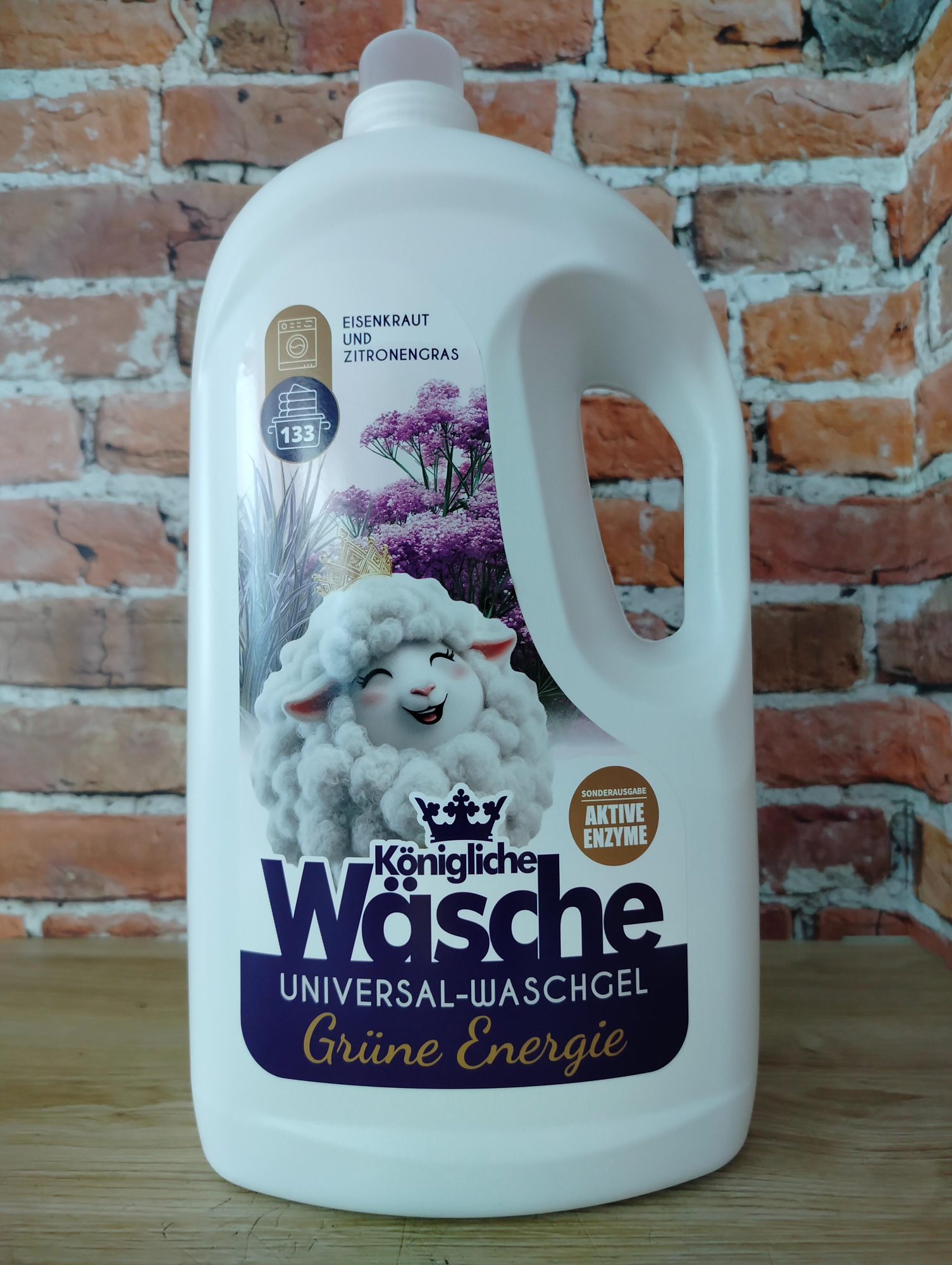 Königliche Wäsche Grüne Energie gel Universal Гель для стирки универсальный 4л 133 стирки