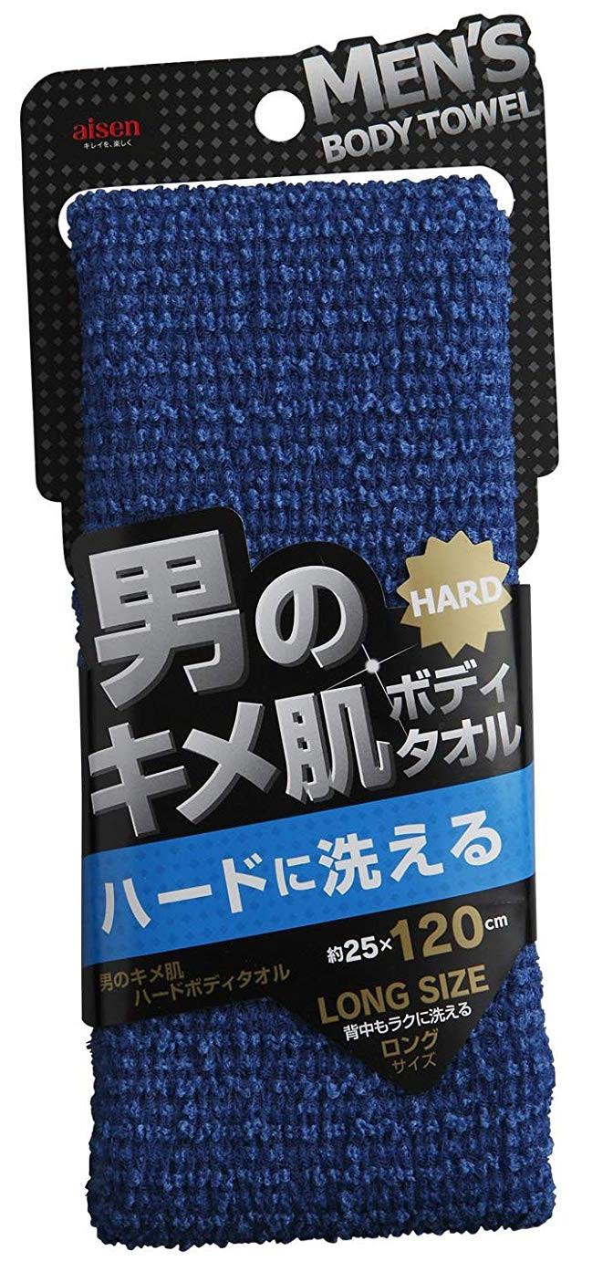 Aisen Men's Skin Texture Мочалка мужская массажная жесткая удлиненная 25*120 см