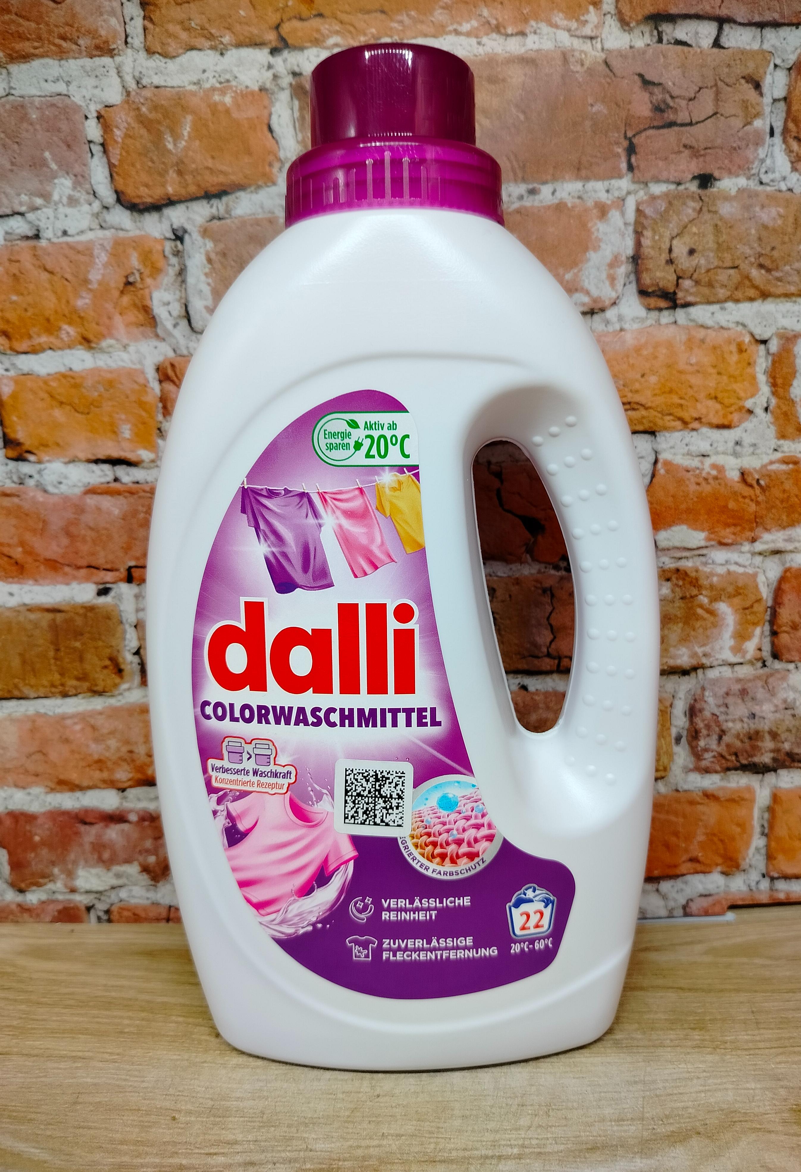 Dalli Color Универсальный концентрированный гель для стирки цветного и светлого белья 1,1 л на 20 стирок