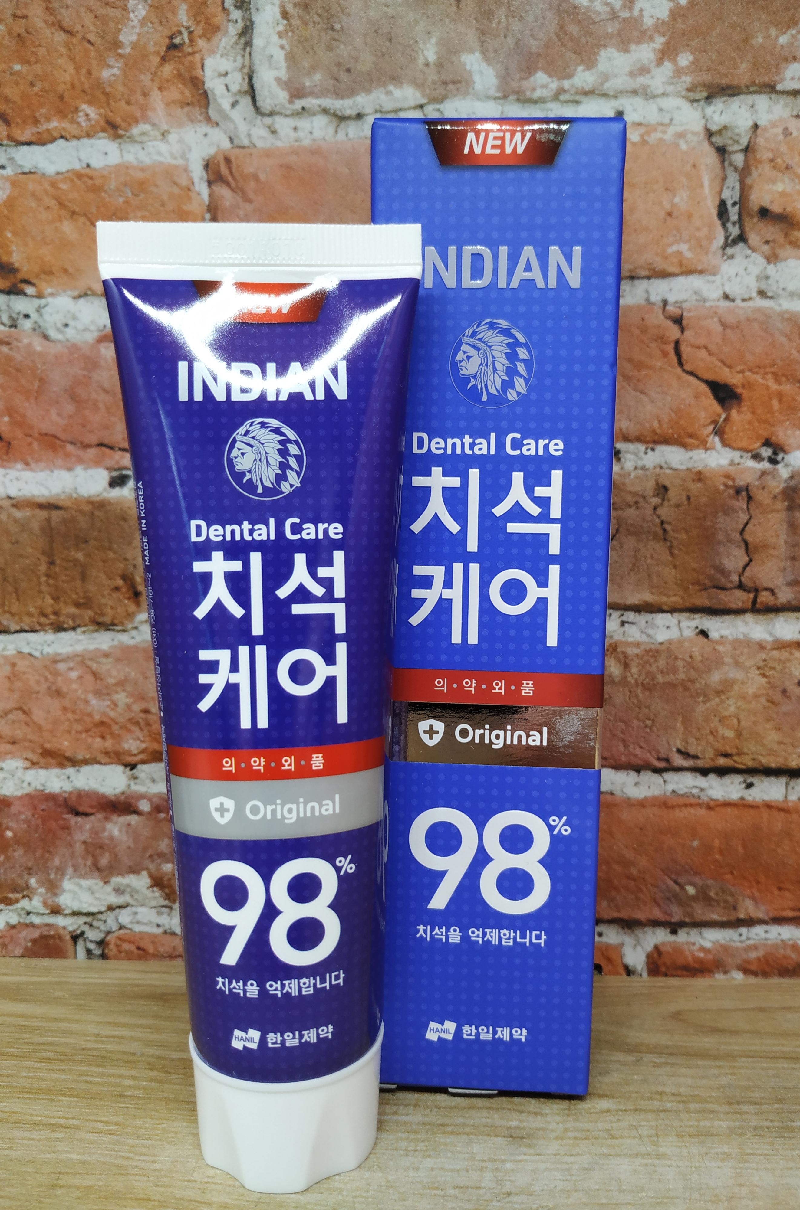 Hanil Indian Dental Care Original Зубная паста основной уход против образования зубного камня 120 гр