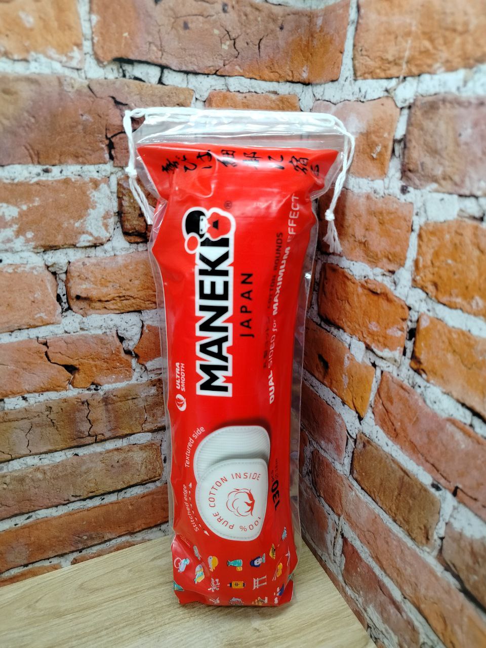 Maneki Red Косметические ватные диски 130 шт