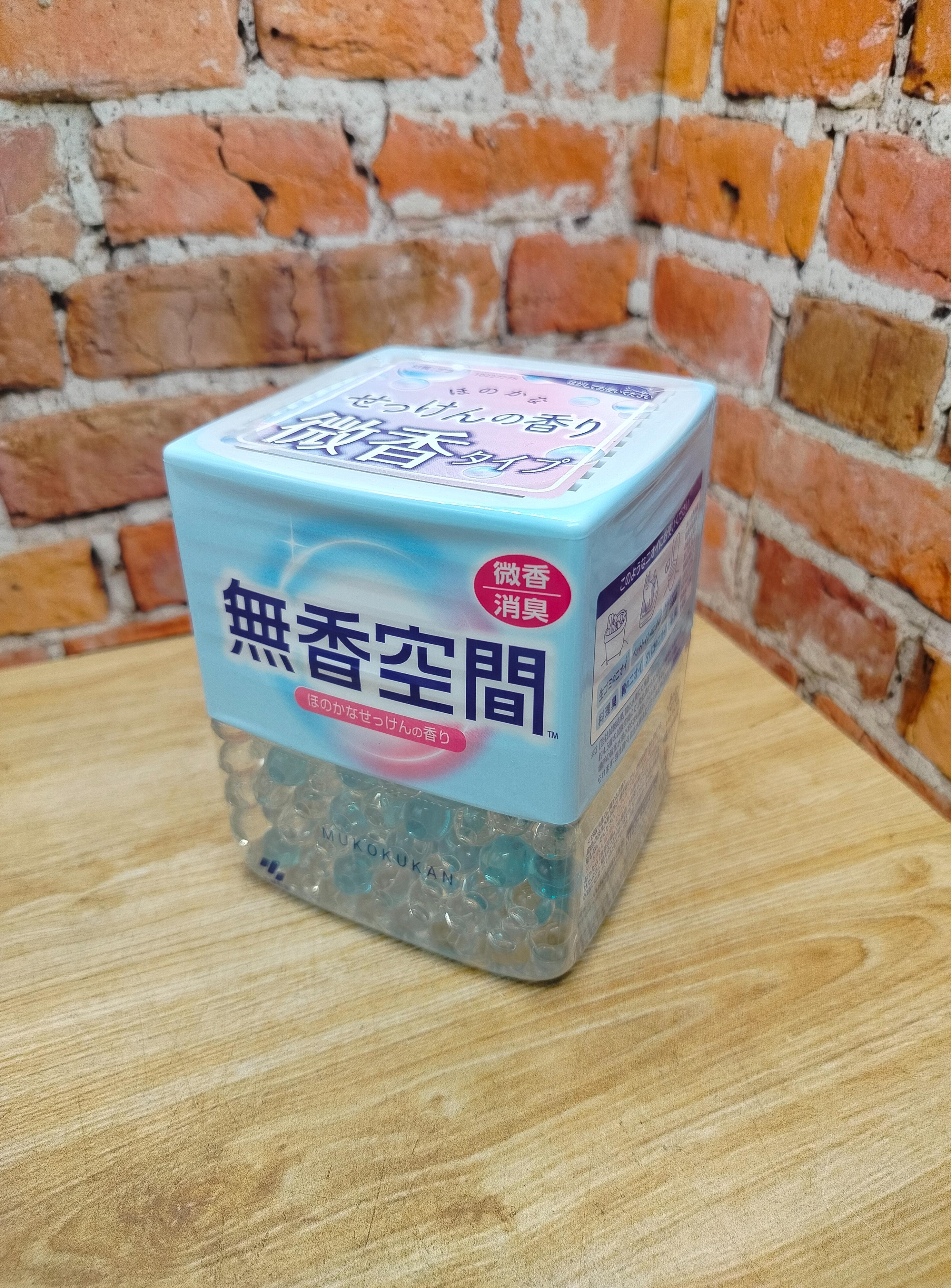 Kobayashi Pharmaceutical Fragrance-Free Space Deodorizer Нейтрализатор запаха для комнаты гелевый 315 гр