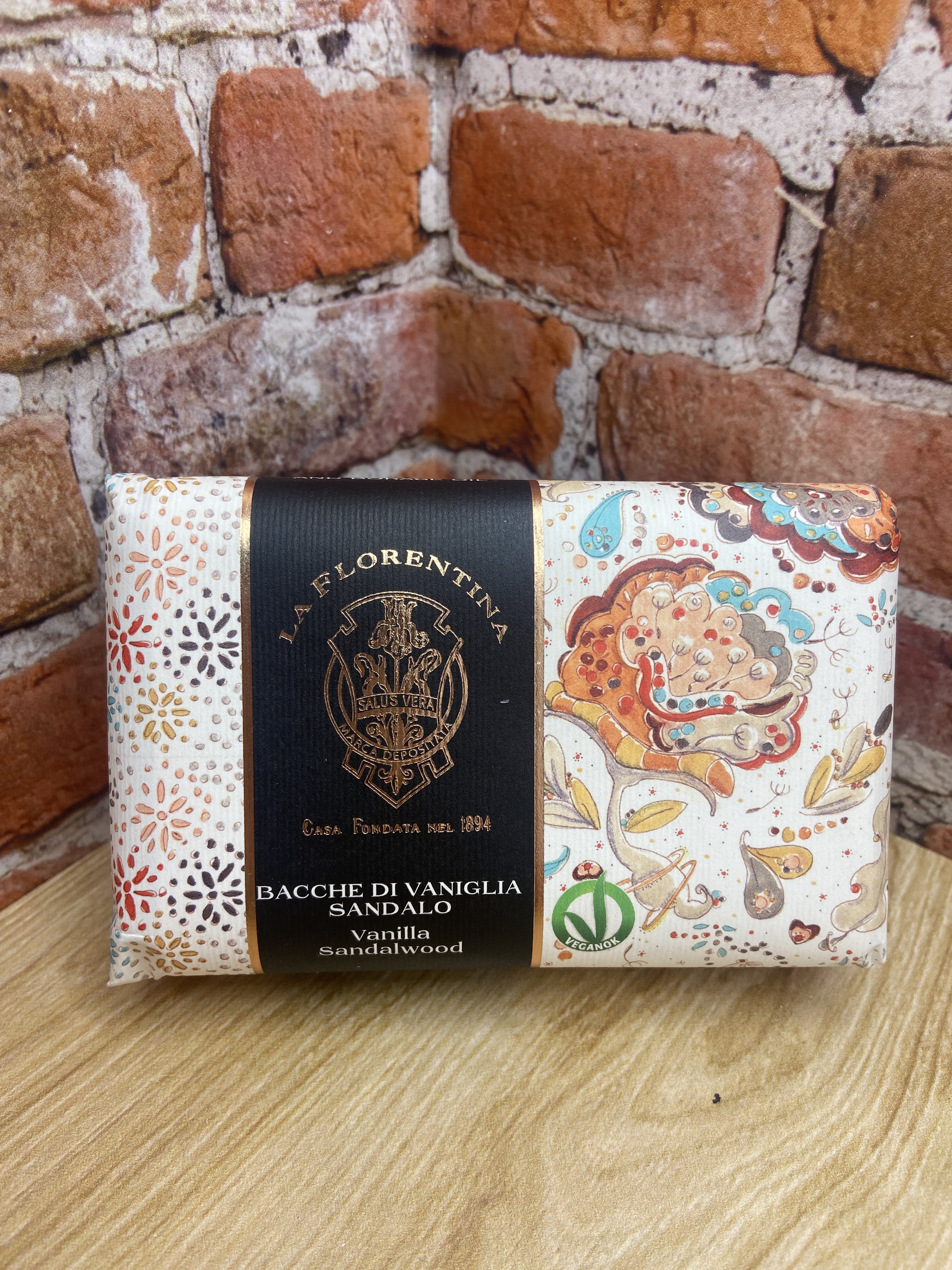 La Florentina Giardino Segreto Vanilla & Sandalwood Премиальное мыло Ваниль и Сандаловое дерево 275 гр