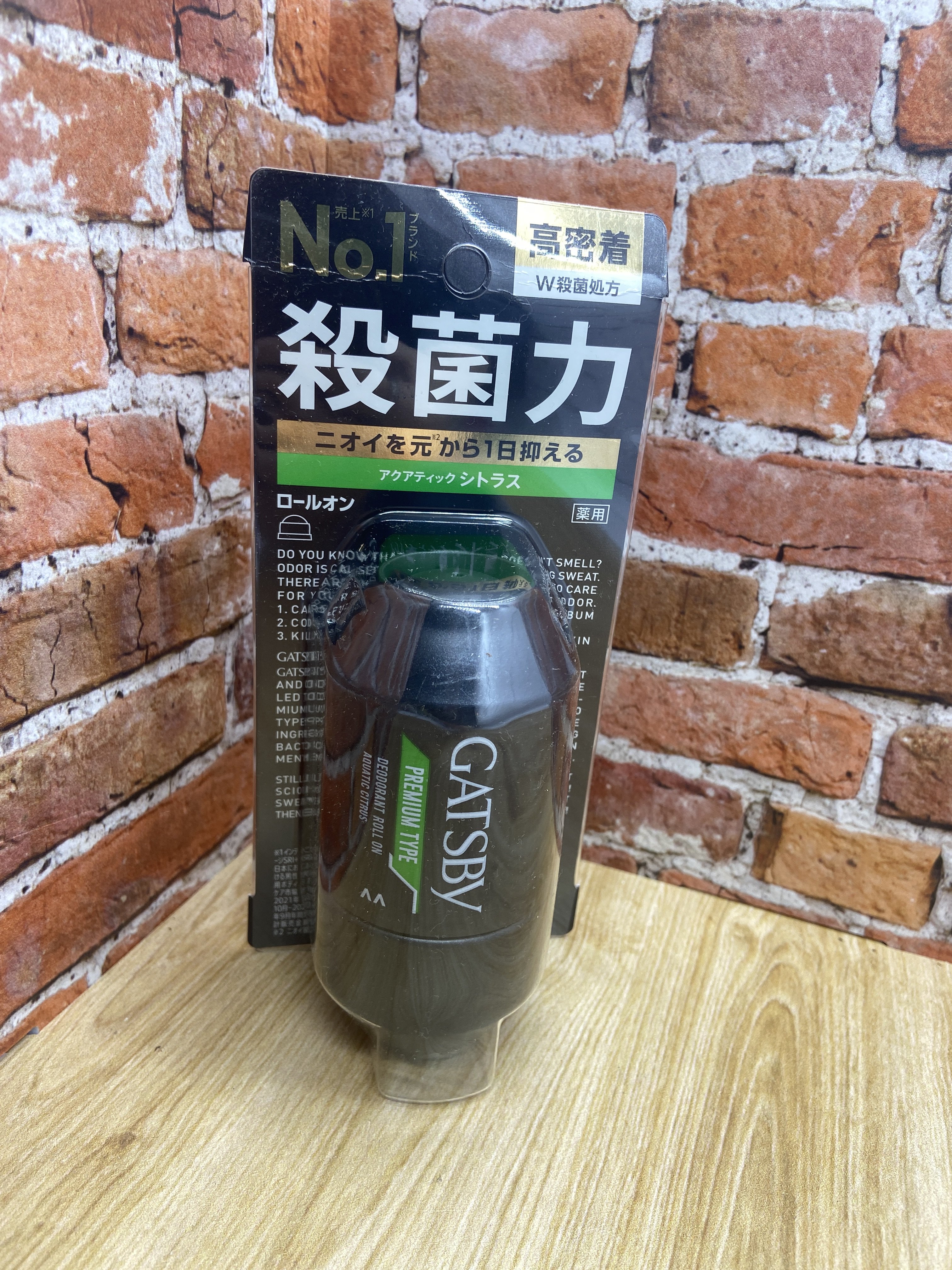 Mandom Gatsby Дезодорант-антиперспирант роликовый мужской с ароматом цитрусов 60 гр