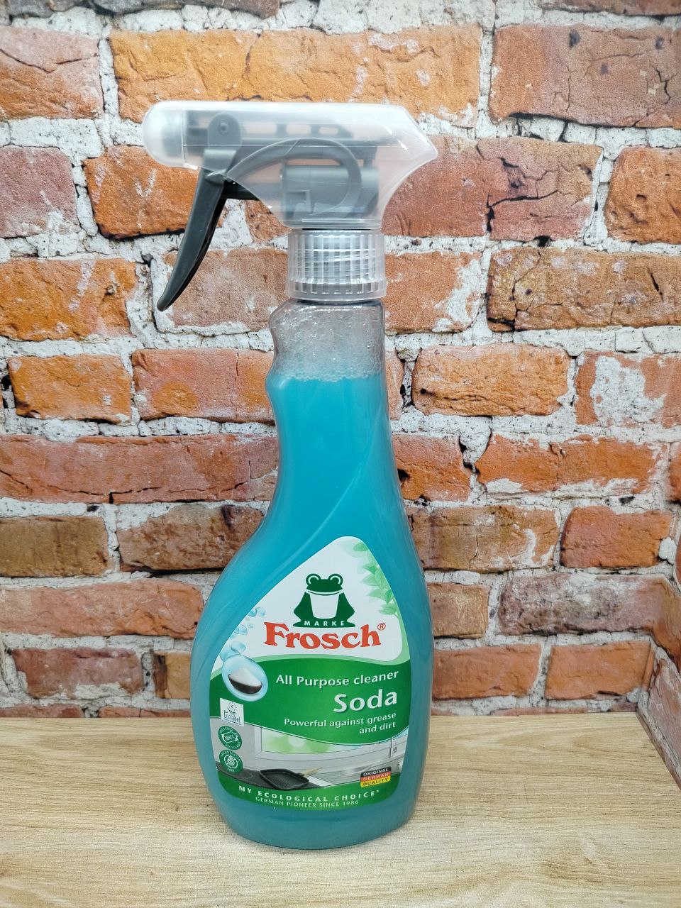 Frosch Kitchen Cleaner Baking Soda Универсальный чистящий спрей Сода 500 мл