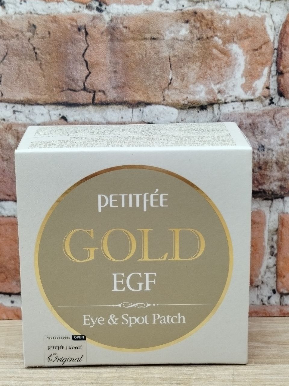 Petitfee Hydrogel Eye & Spot Patch Gold EGF Гидрогелевые патчи с золотом и омолаживающим фактором 60 шт 84 гр