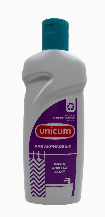 UNiCUM Средство для чистки акриловых ванн и душевых кабин 380 мл