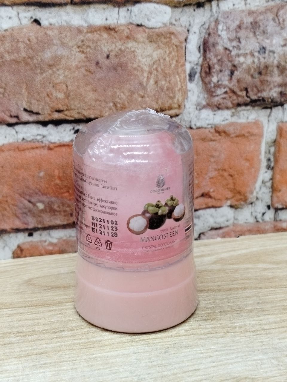 Coco Blues Crystal Deodorant Mangosteen Дезодорант кристаллический Мангостин 50 гр