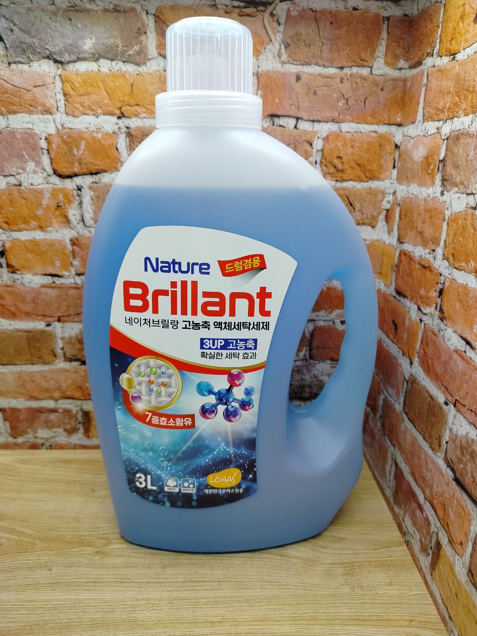 Nature Brilliant Гель для стирки универсальный 3 л на 85 стирок