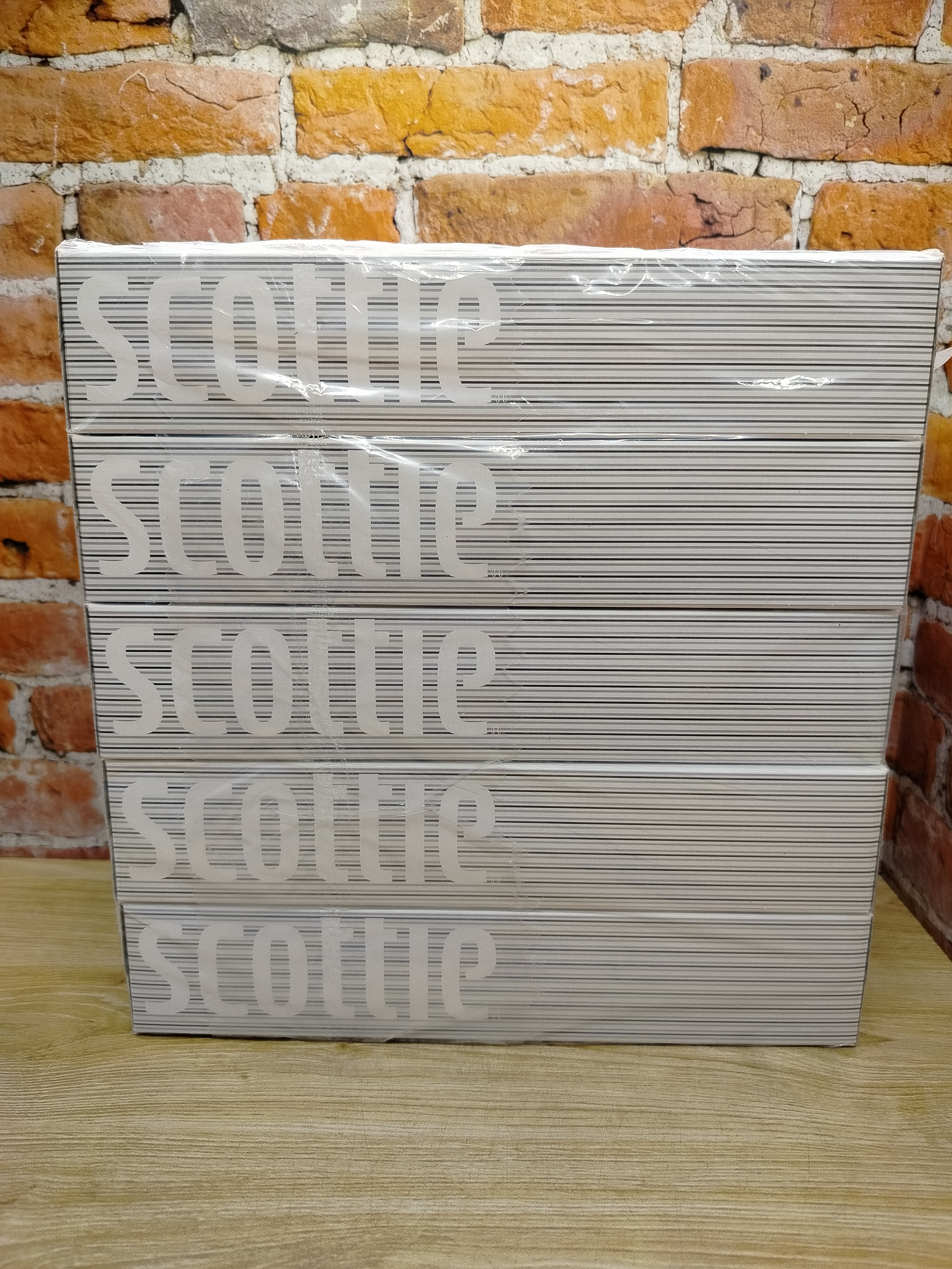 Салфетки Crecia Scottie двухслойные 200 шт 5 упаковок