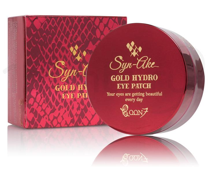 Boon7 Eye Hydro Patch Syn-Ake Gold Гидрогелевые патчи под глаза со змеиным пептидом 60 шт 87 гр