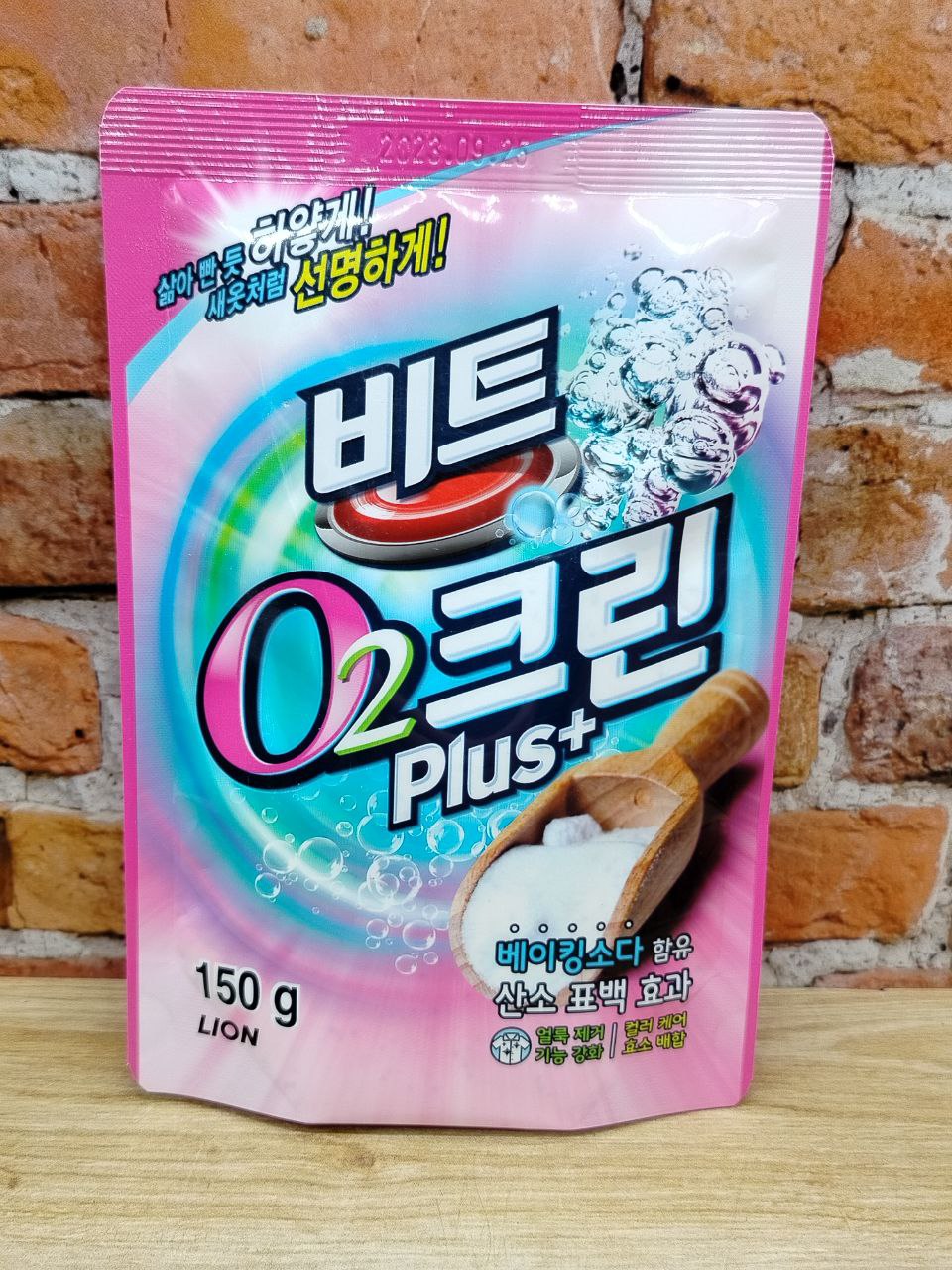 Lion Clean Plus Кислородный отбеливатель порошоковый 150 гр