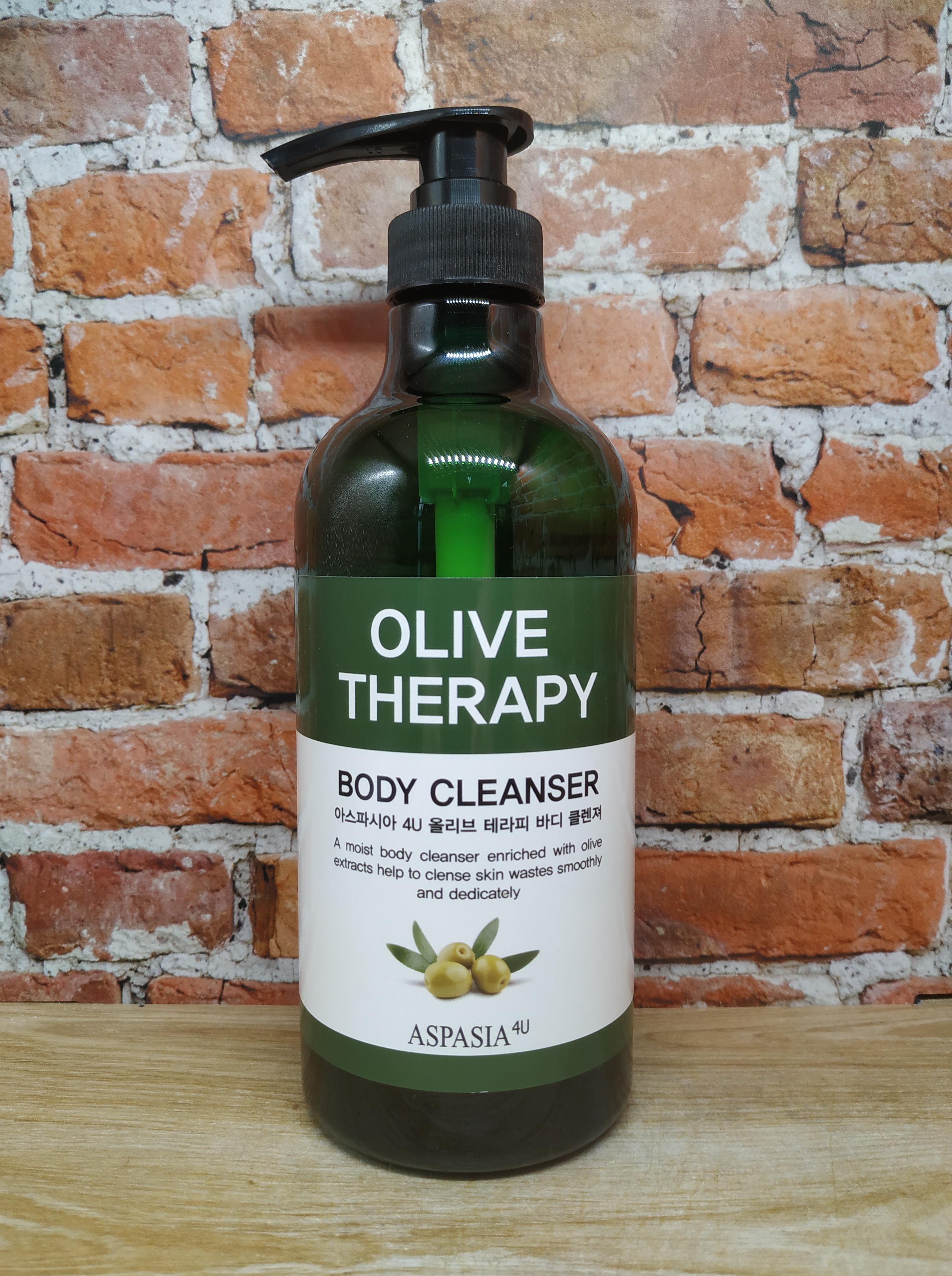 Aspasia Olive Body Cleanser Гель для душа с Оливковым Маслом 750 гр
