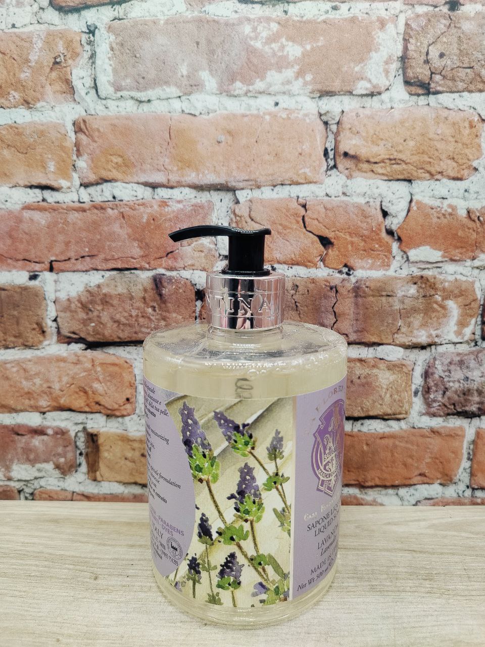 La Florentina Liquid Soap Lavender Жидкое мыло с оливковым маслом и экстрактом лаванды 500 мл