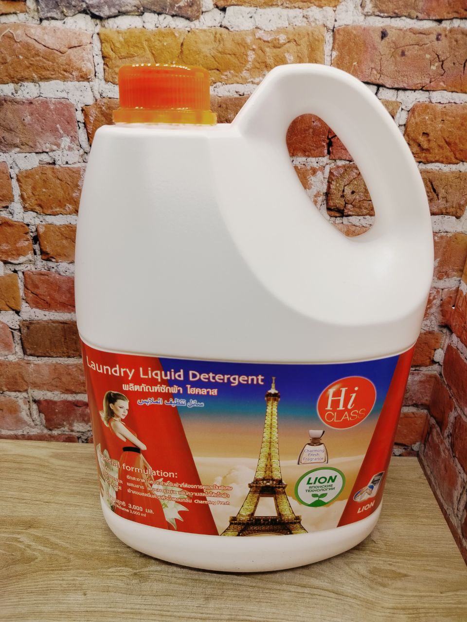 Lion Hi-Class Гель для стирки Цветной одежды концентрированный 3000 мл