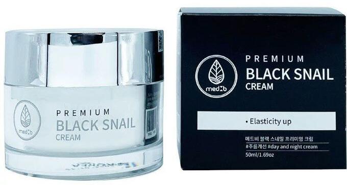 Med B Premium Black Snail Cream Elasticity Up Крем для лица подтягивающий с муцином черной улитки 50 мл
