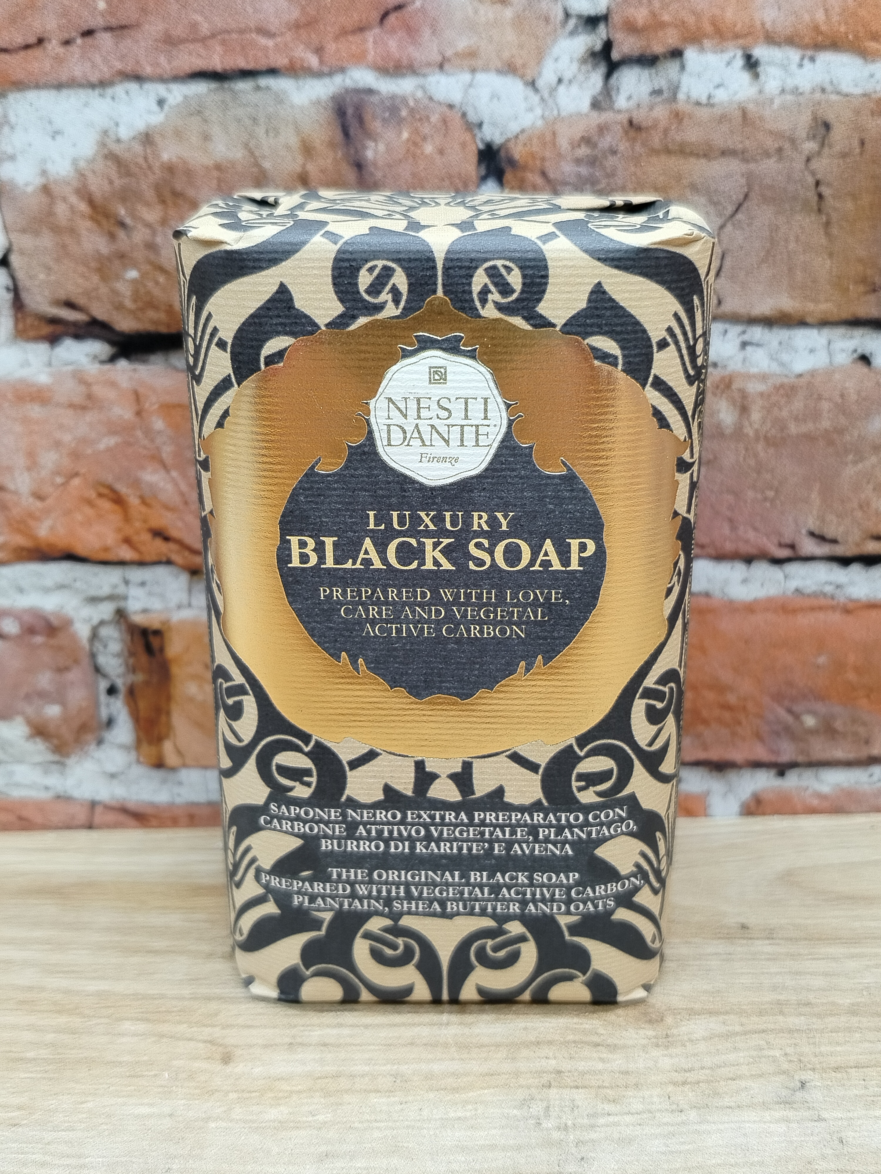 Nesti Dante Luxury Black Soap Мыло чёрное 250 гр