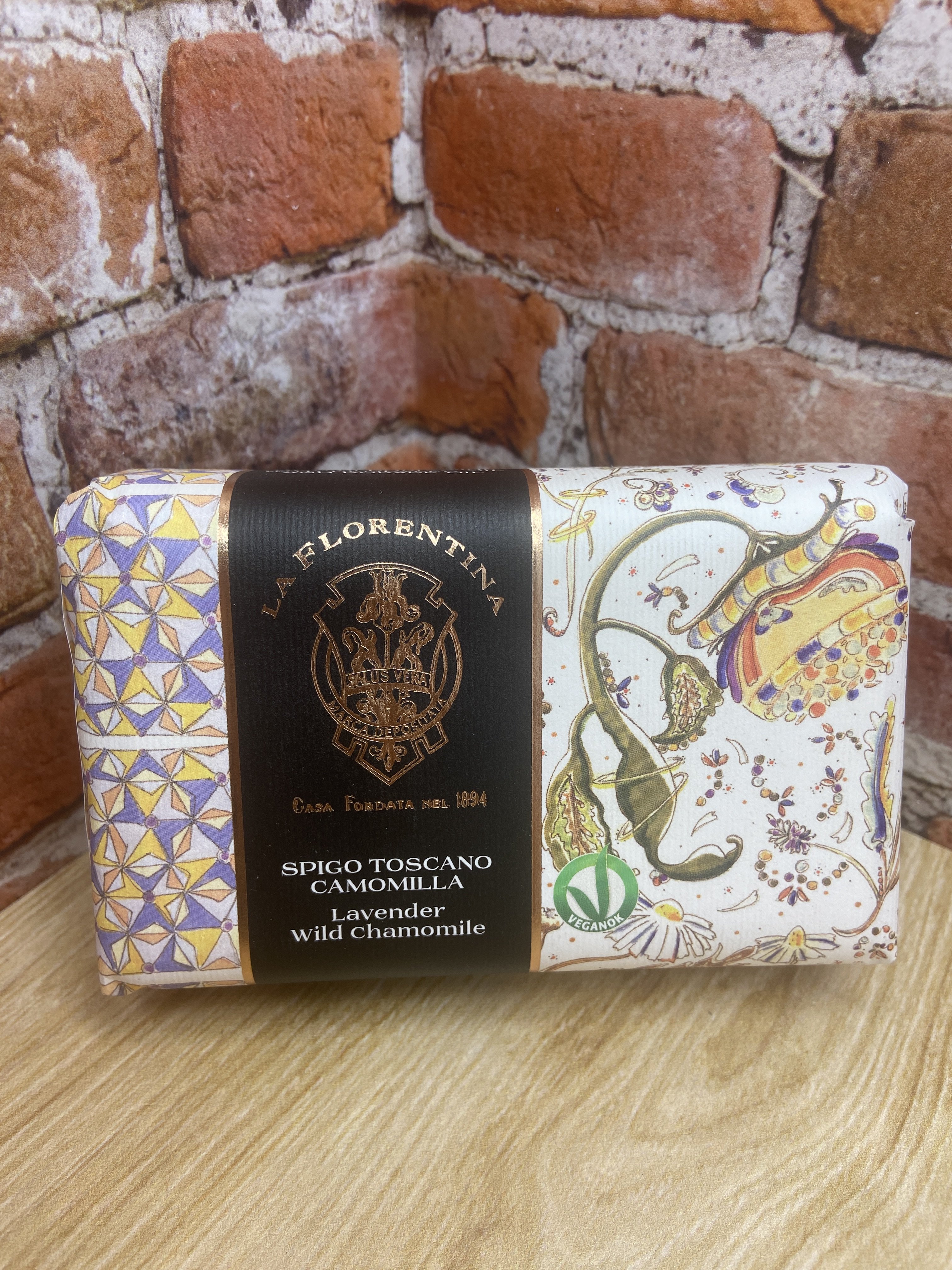 La Florentina Giardino Segreto Lavender & Wild Chamomile Премиальное мыло Лаванда и Дикая ромашка 275 гр