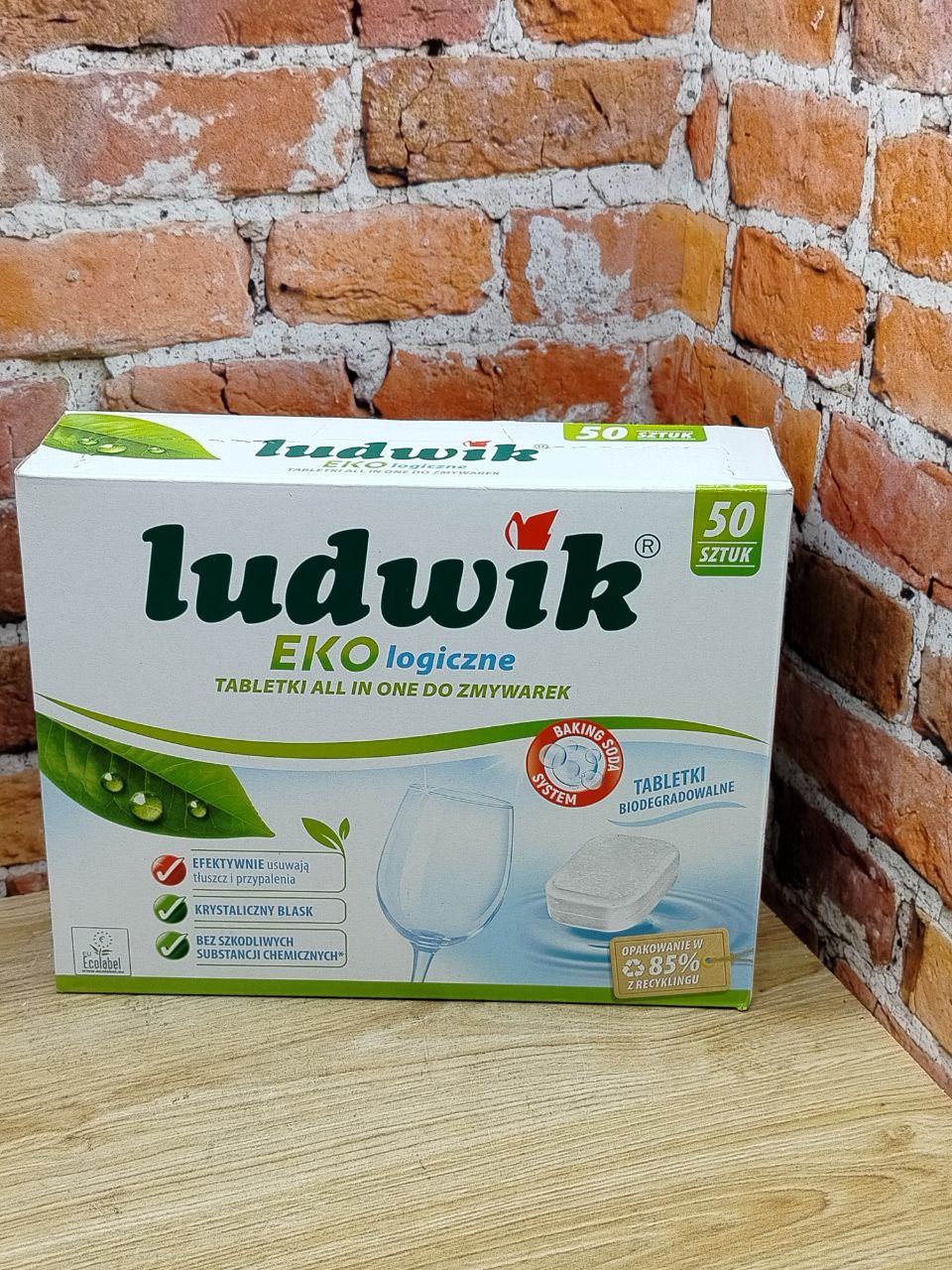 Ludwik Eco Таблетки для посудомоечных машин 50 шт