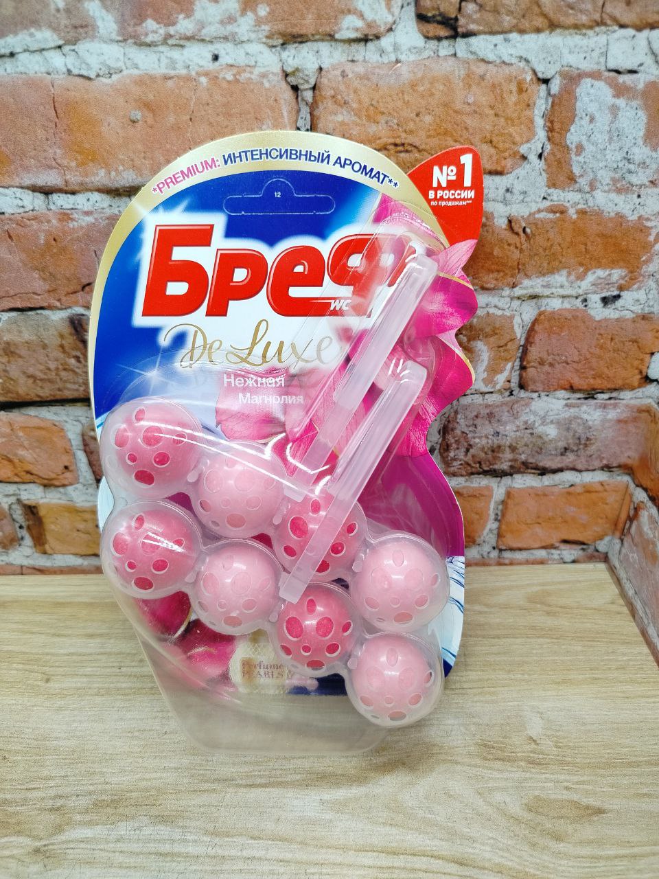 Bref Deluxe Чистящие подвески для унитаза Нежная магнолия 50 гр 2 шт
