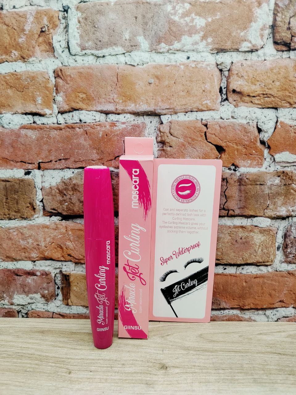 Giinsu Mascara Miracle Jet Curling Super Waterproof Тушь для ресниц водостойкая Подкручивающая 13 гр