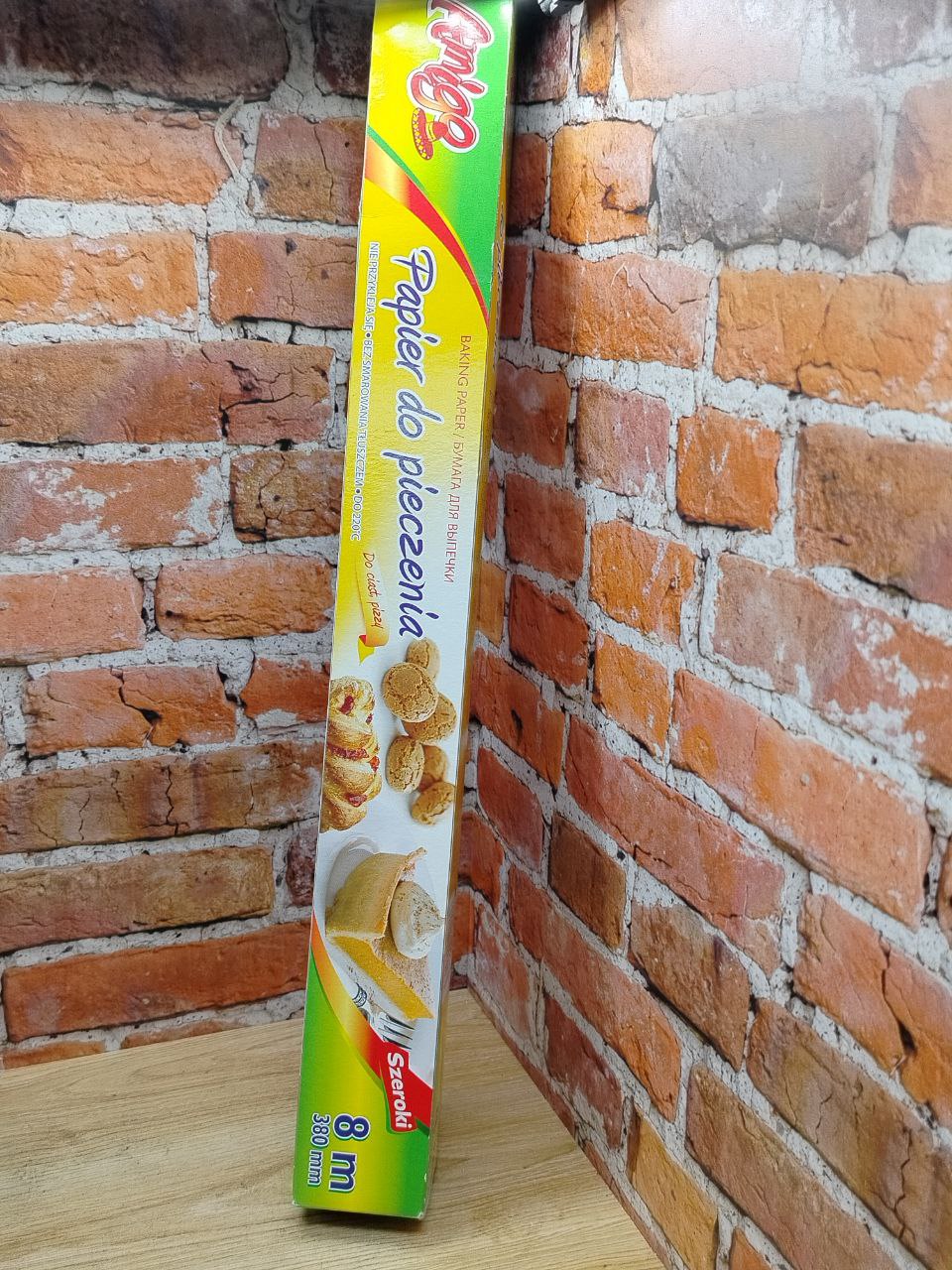 Amigo Бумага для выпечки 0,38*8 м в коробке