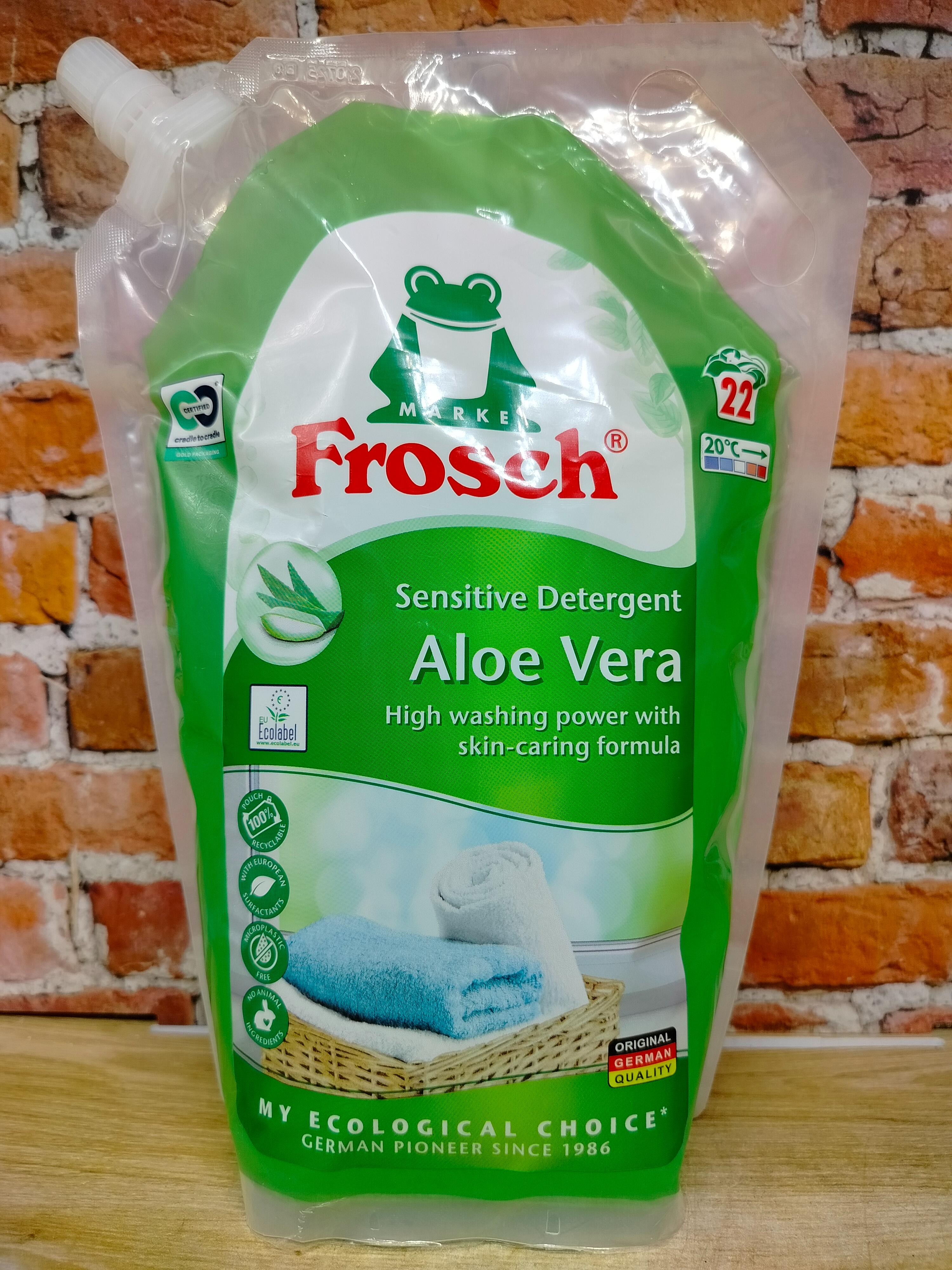Frosch Универсальное жидкое средство для стирки Алоэ Вера 1,5 л