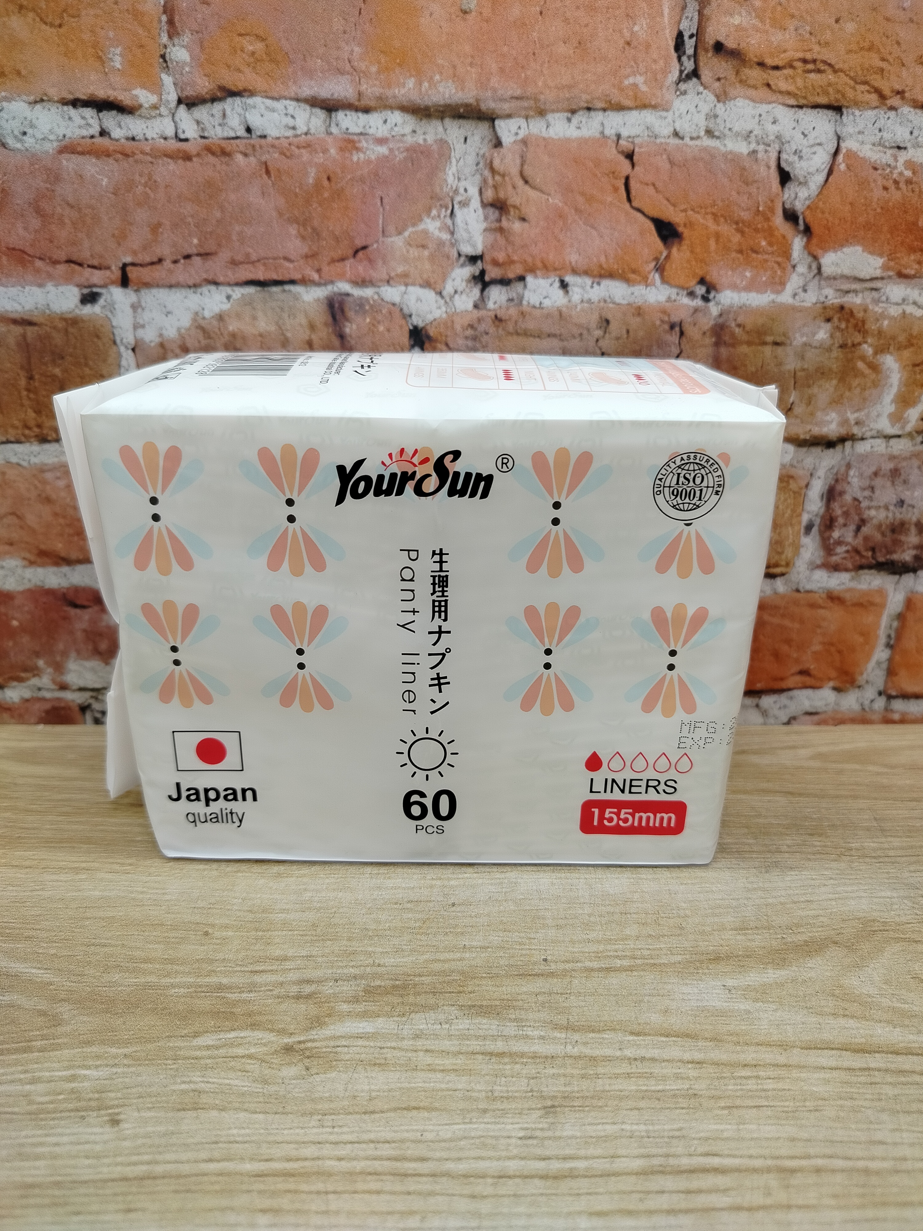 YourSun Женские гигиенические дневные прокладки 155 мм 1 капля 60 шт