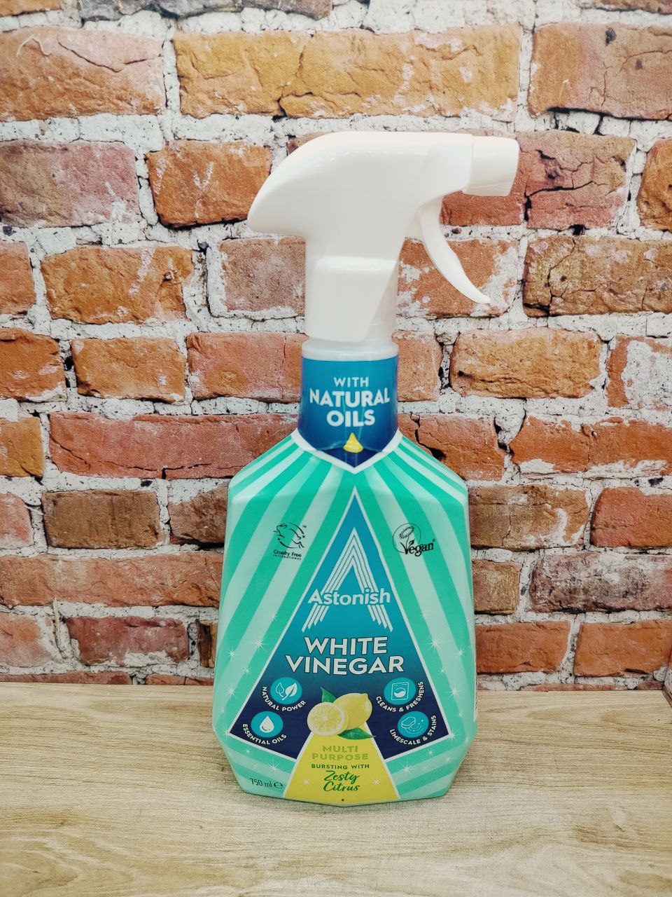 Astonish Multi Purpose White Vinegar Zesty Citrus Спрей мультифункциональный на основе уксуса Пикантный цитрус 750 мл