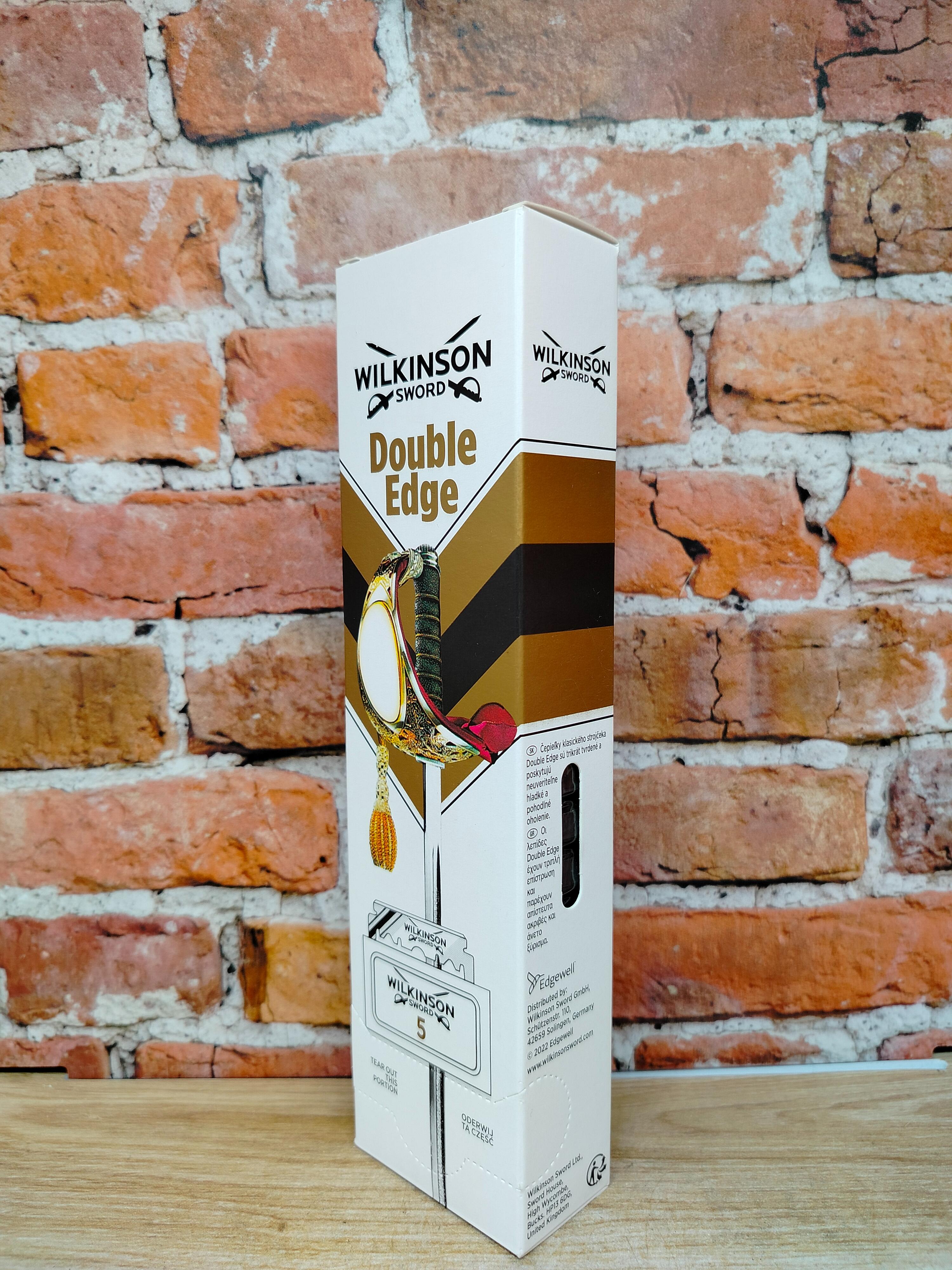 Wilkinson Sword Double Edge Лезвия классические двухсторонние для Т-образного станка 20 упаковок по 5 шт