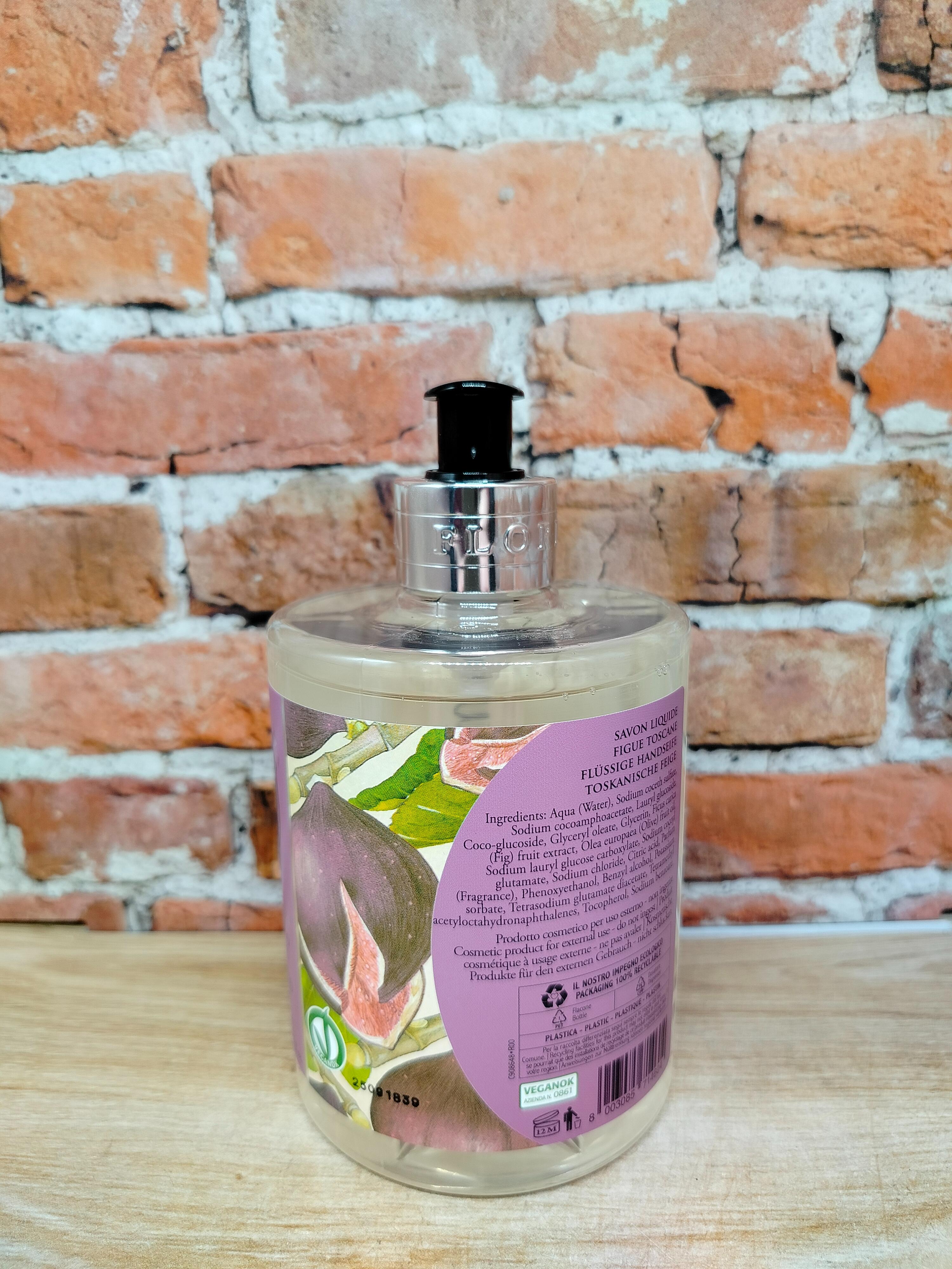La Florentina Liquid Soap Tuscan Fig Жидкое мыло с оливковым маслом и экстрактом тосканского инжира 500 мл
