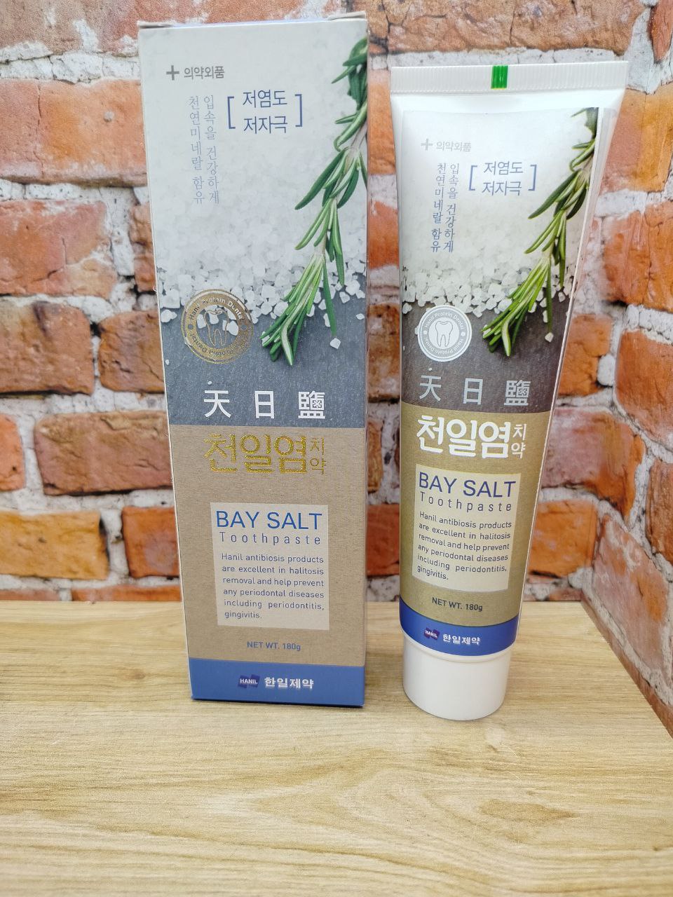 Hanil Bay Salt Зубная паста с натуральной морской солью 180 гр