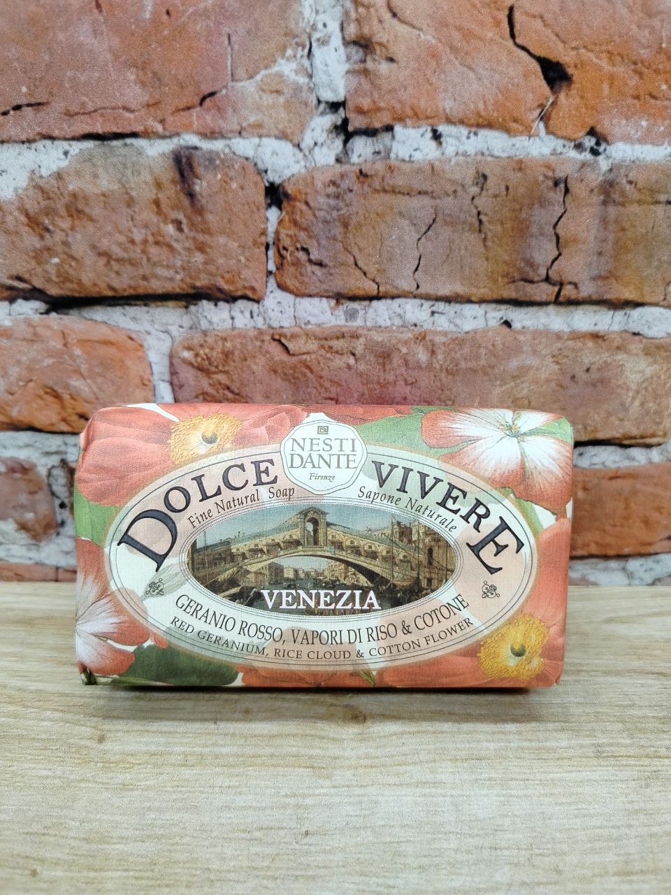 Nesti Dante Dolce Vivere Natural Soap Venezia Мыло натуральное с ароматом Венеция 250 гр