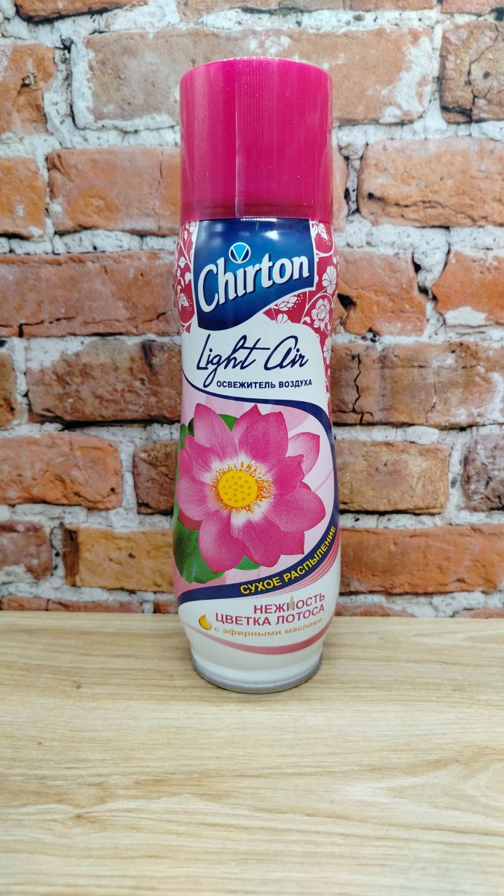 Chirton Light Air Освежитель воздуха сухого распыления Нежность цветка лотоса 300 мл