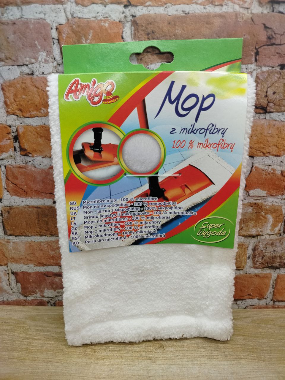 Amigo Mop Насадка для швабры из микрофибры
