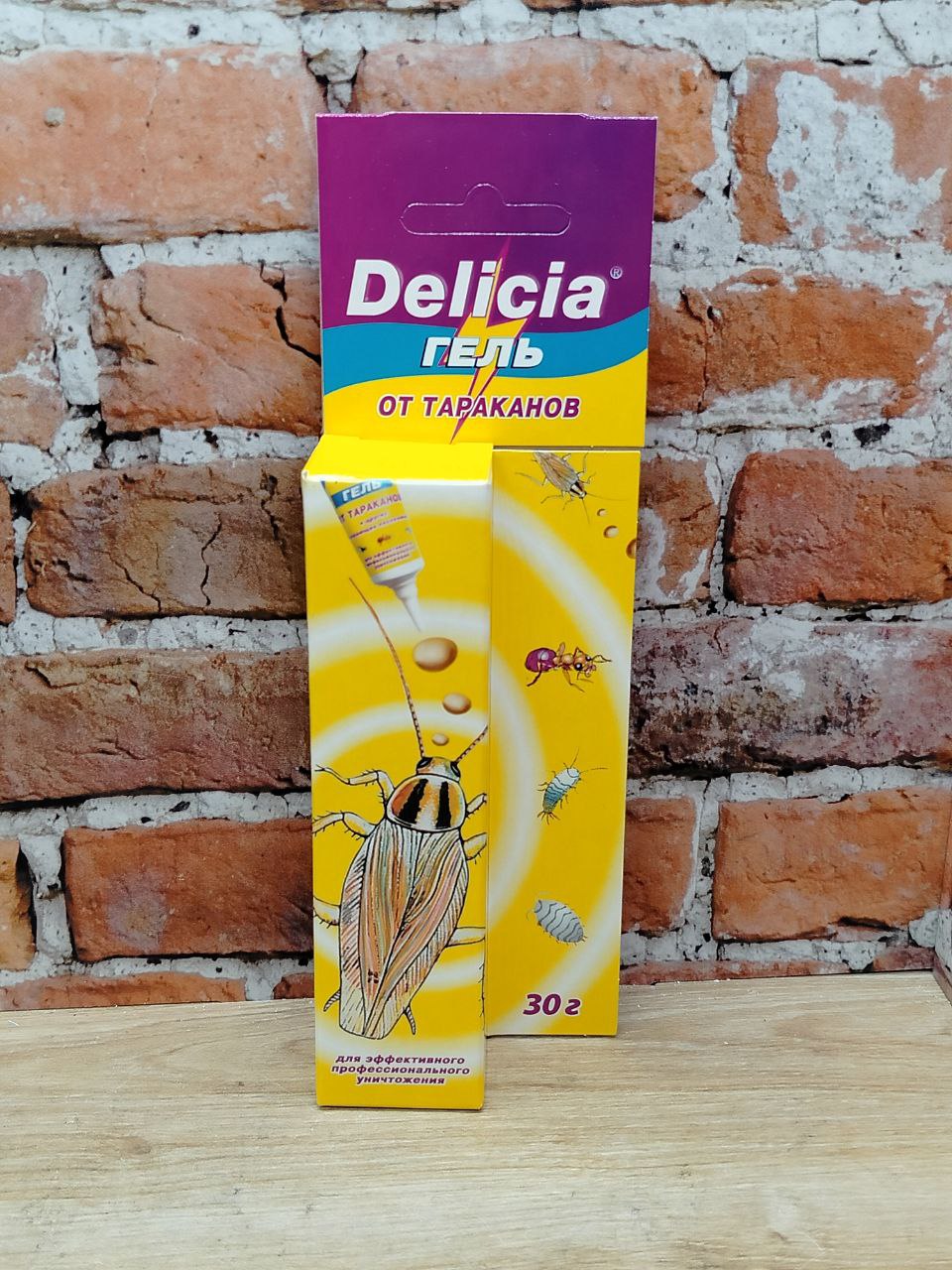 Delicia Гель инсектицидный от тараканов 30 гр
