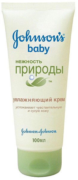 Johnson's Baby Нежность природы Крем детский увлажняющий 100 мл